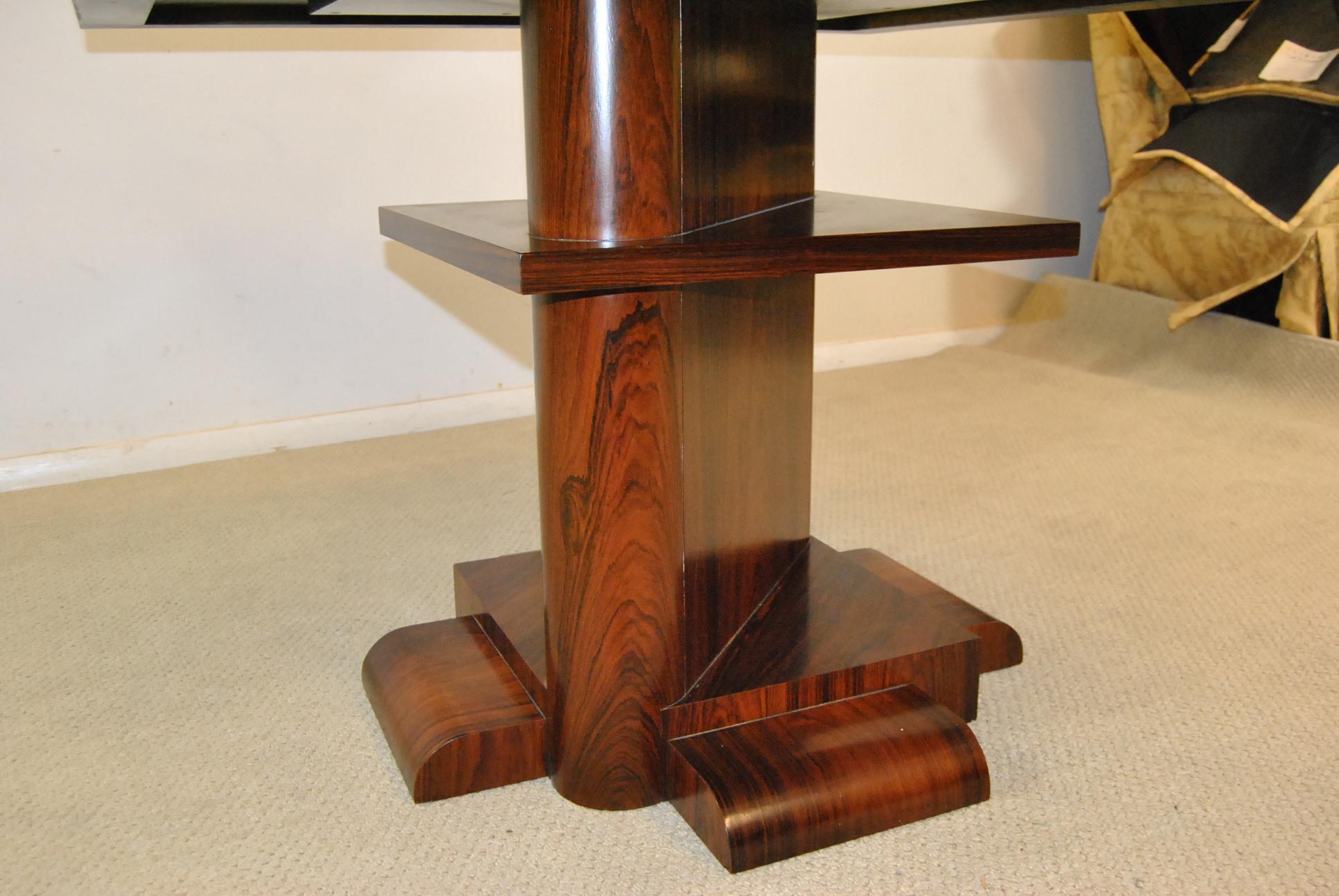 Rosewood Centre Table by Larry Lazlo/Bexley Heath for Widdicomb Numbered 25/100 For Sale 3