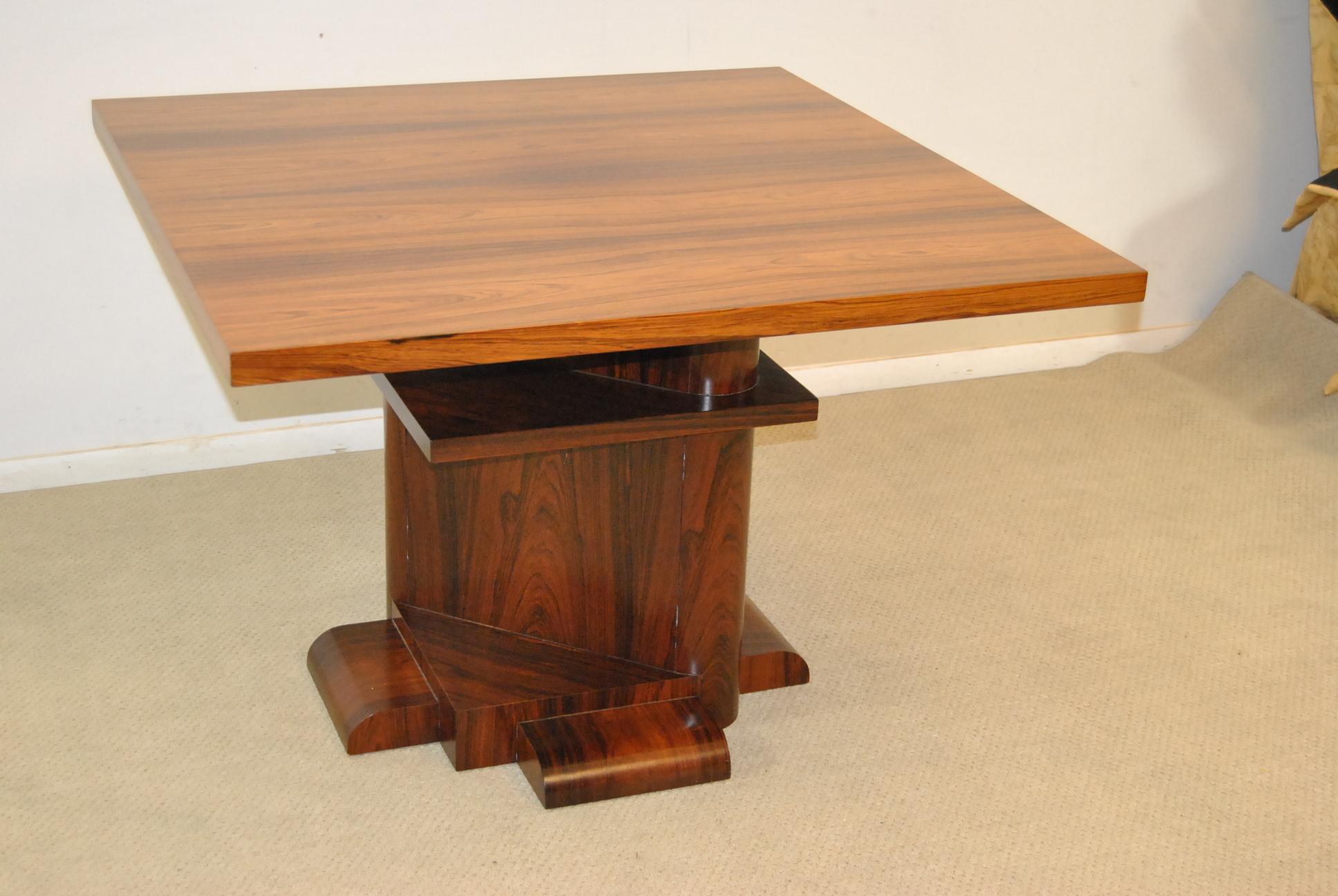 Moderne Centre de table en bois de rose de Larry Lazlo/Bexley Heath pour Widdicomb, numéroté 25/100 en vente