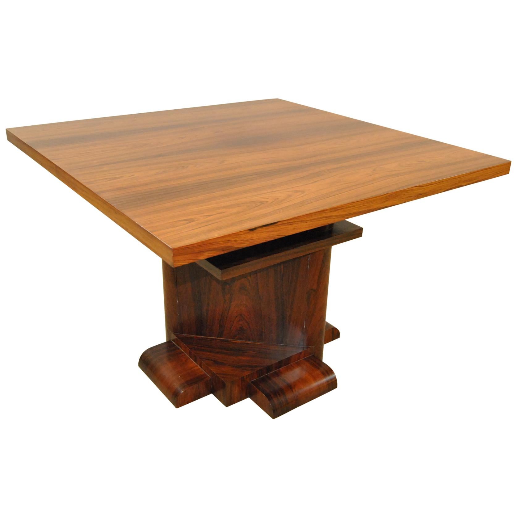 Rosewood Centre Table by Larry Lazlo/Bexley Heath for Widdicomb Numbered 25/100 For Sale