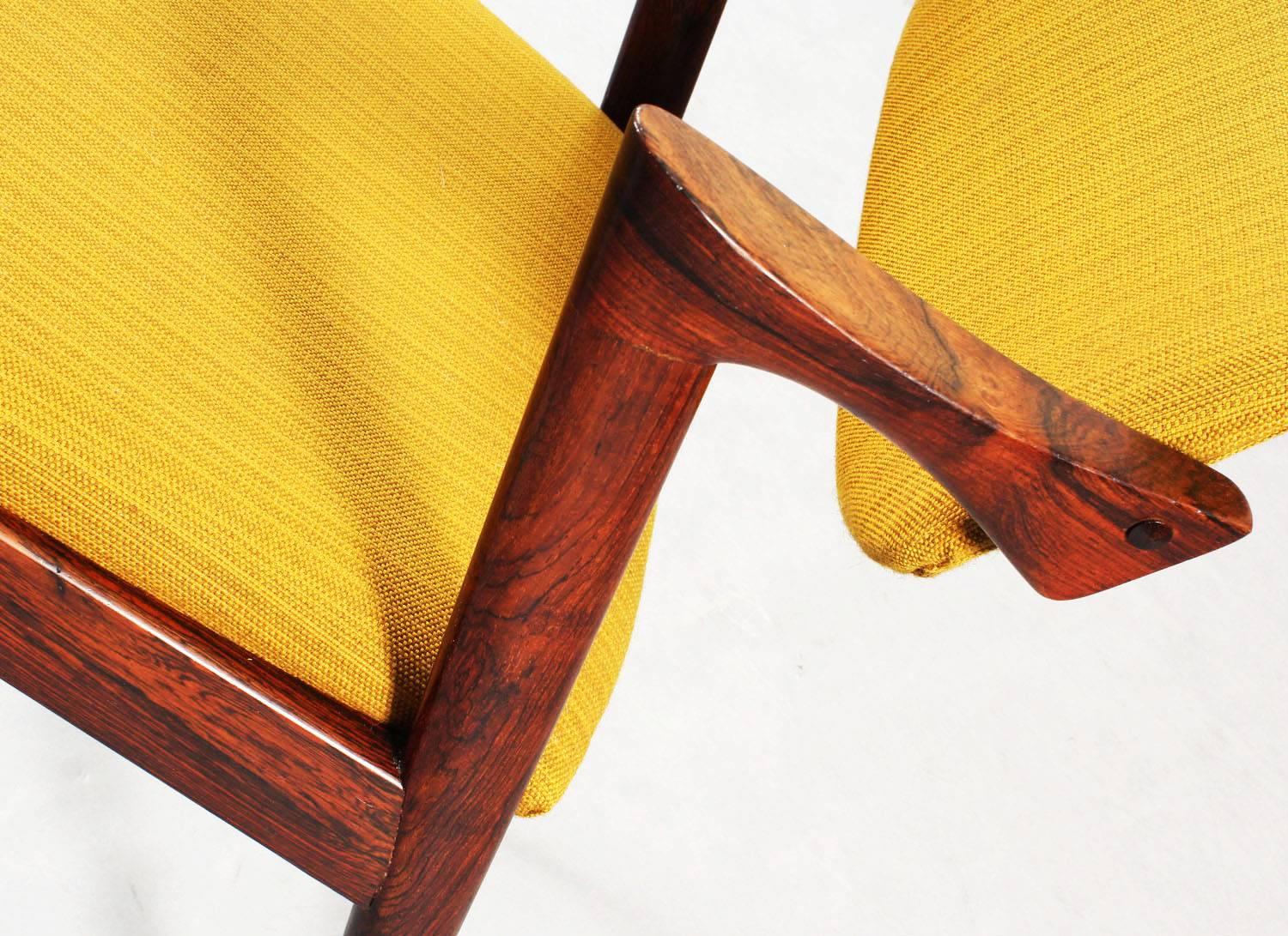 Scandinave moderne Chaises de Kai Kristiansen Modèle 42
