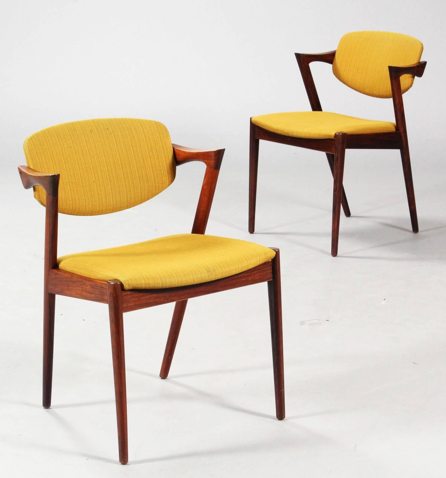 Stühle von Kai Kristiansen Modell 42 1