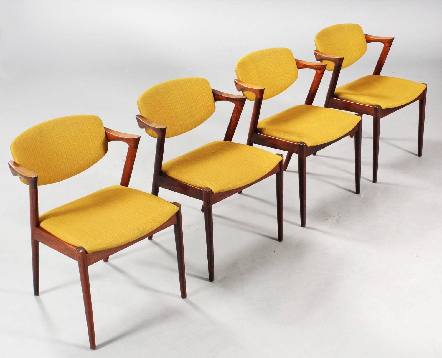 Chaises de Kai Kristiansen Modèle 42 2