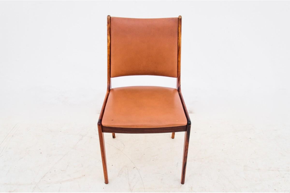 Rosewood Chairs, Danish Design, 1960s In Good Condition In Chorzów, PL