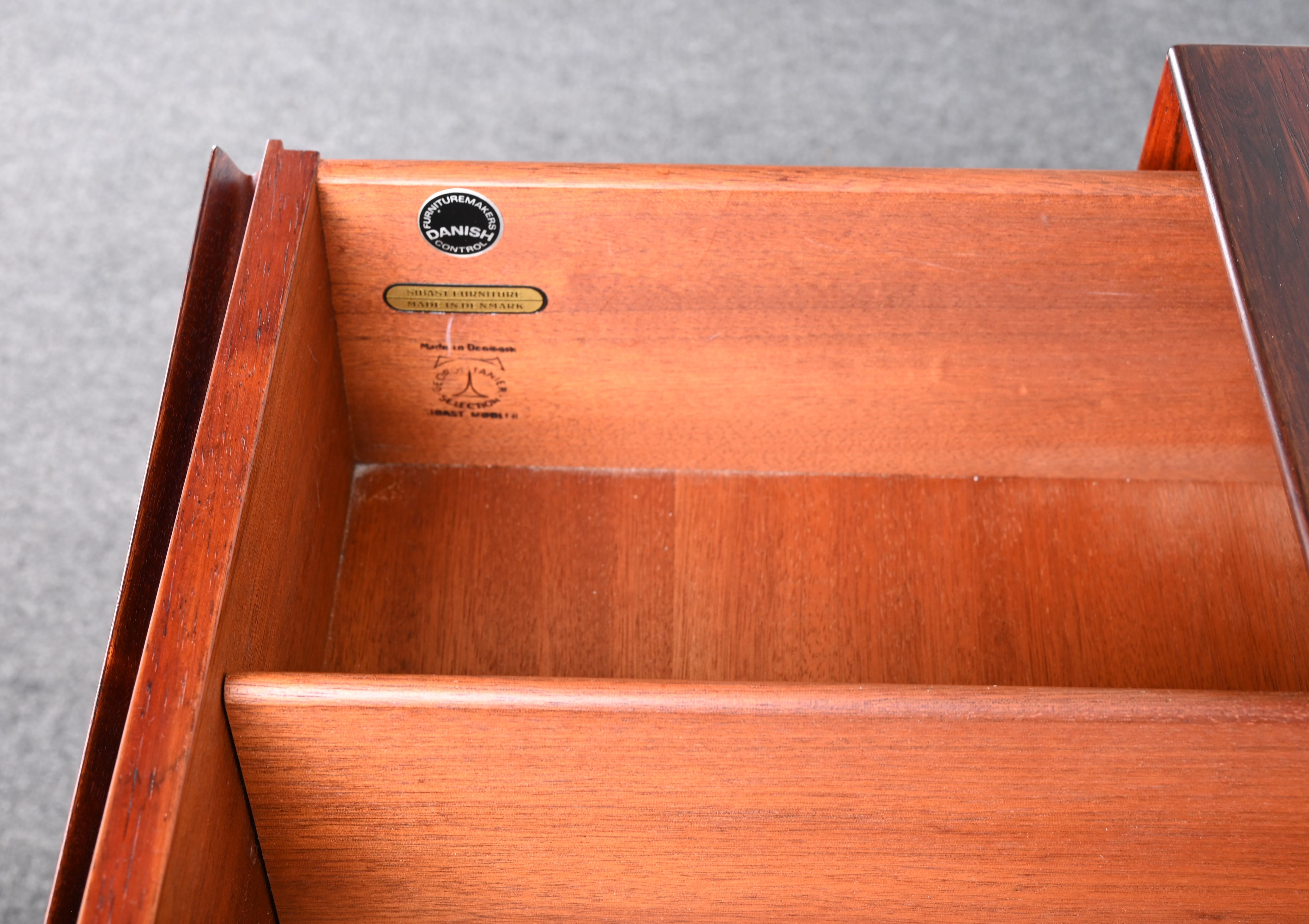 Rosewood Chest of Drawers by Arne Vodder for Sibast, 1960s For Sale 5