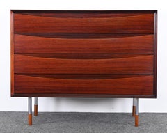 Rosewood Chest of Drawers by Arne Vodder for Sibast, 1960s
