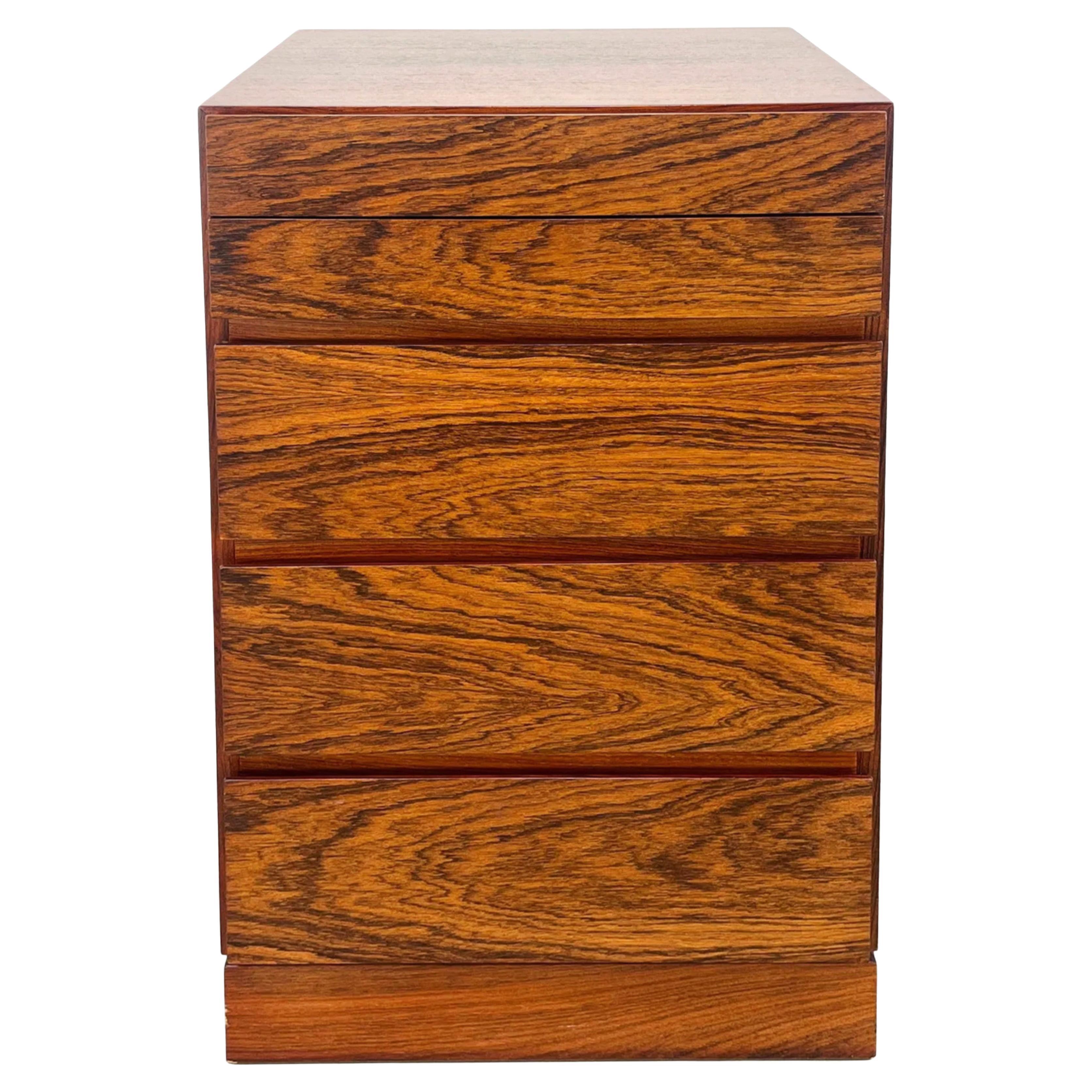 Rosewood Chest of Drawers by Arne Wahl Iversen for Vinde Mobelfabrik Denmark