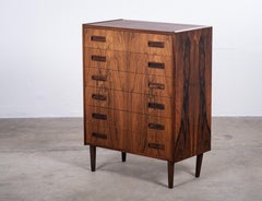 Rosewood Chest of Drawers by Børge Seindal for P. Westergaard, Denmark, 1960s
