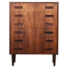 Rosewood Chest of Drawers by Børge Seindal for P. Westergaard, Denmark, 1960s