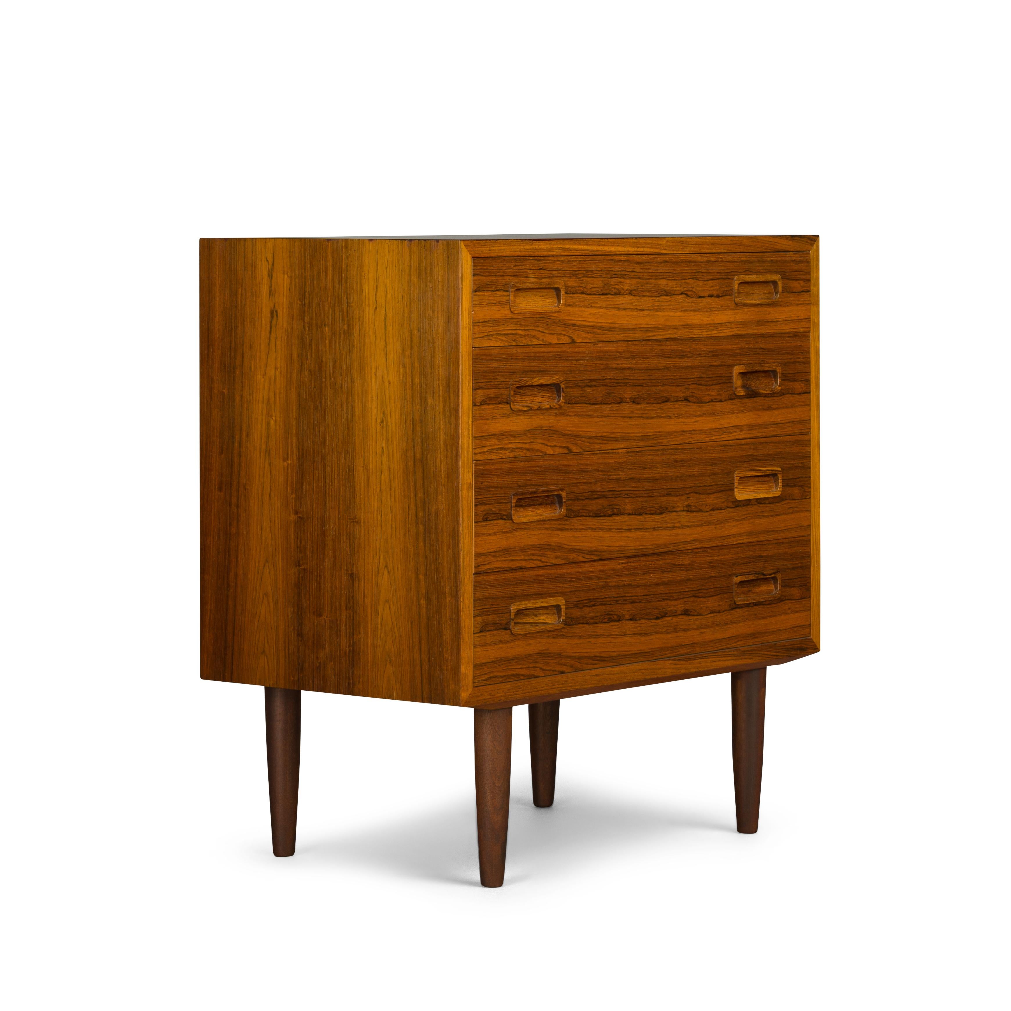 Mid-Century Modern Chest of Drawers by Carlo Jensen for Hundevad & Co., 1960s
