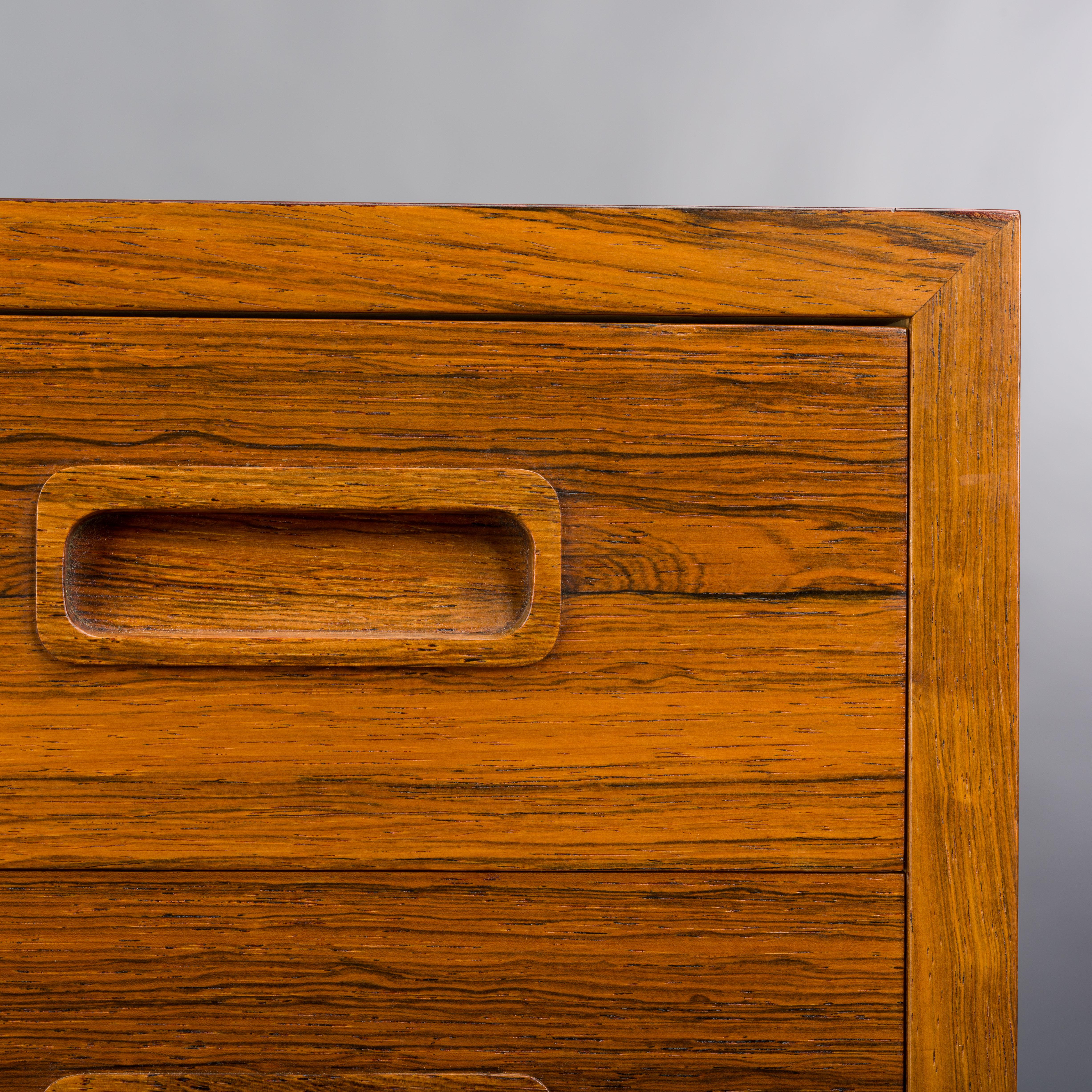 Mid-20th Century Chest of Drawers by Carlo Jensen for Hundevad & Co., 1960s