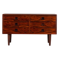 Rosewood Chest of Drawers by E. Brouer for Brouer Møbelfabrik, 1960s