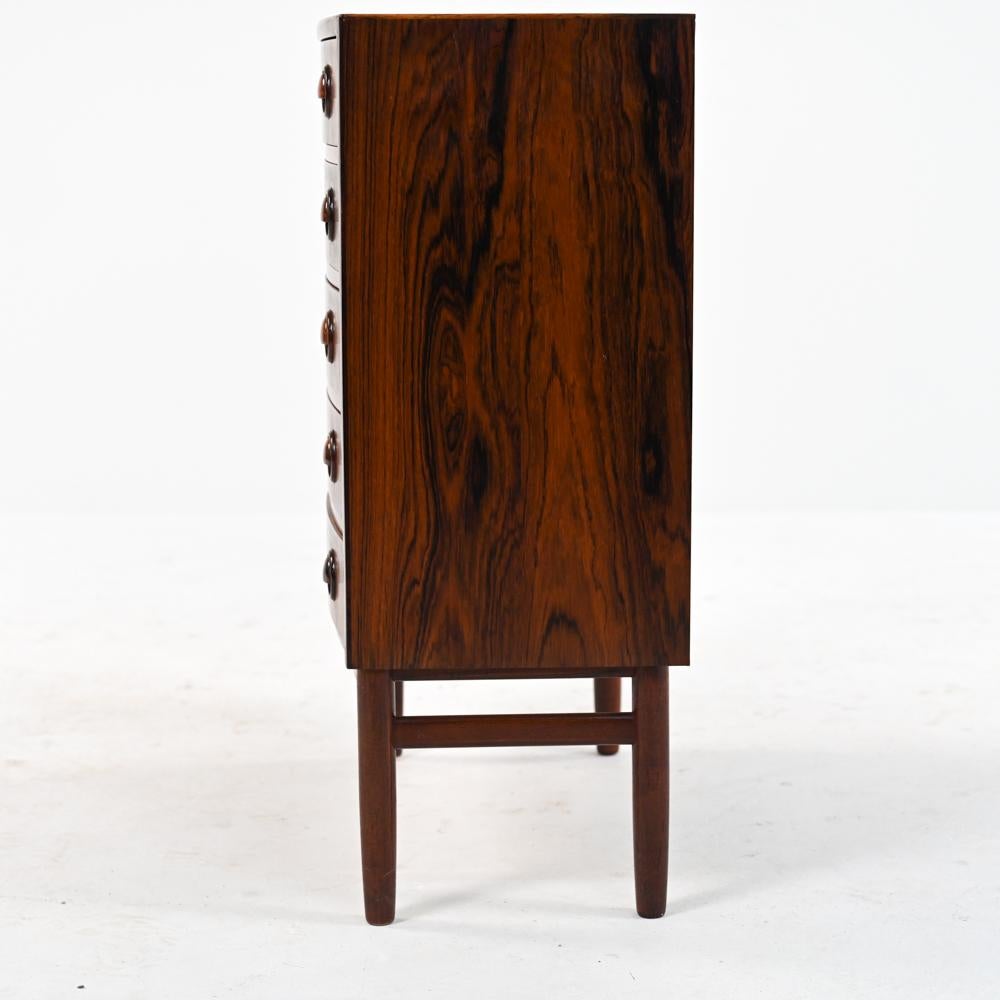 Maple Rosewood Chest of Drawers by Kai Kristiansen, c. 1950's