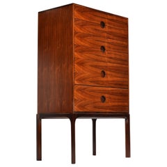Rosewood Chest of Drawers by Kai Kristiansen for Aksel Kjersgaard