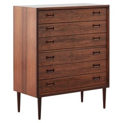 Rosewood Chest of Drawers for P. Westergaard Mobelfabrik, 1960s