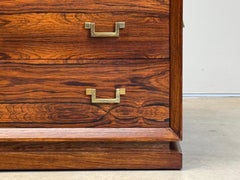 Rosewood Chest with Brass Hardware