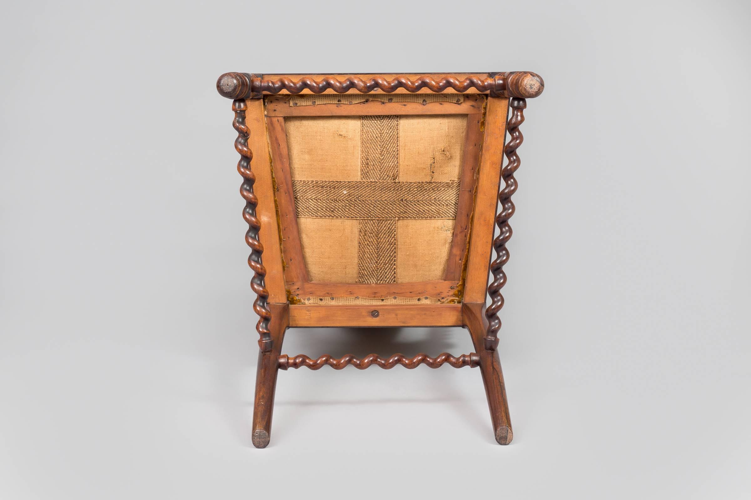 Rosewood Child's Side Chair, circa 1830 For Sale 2