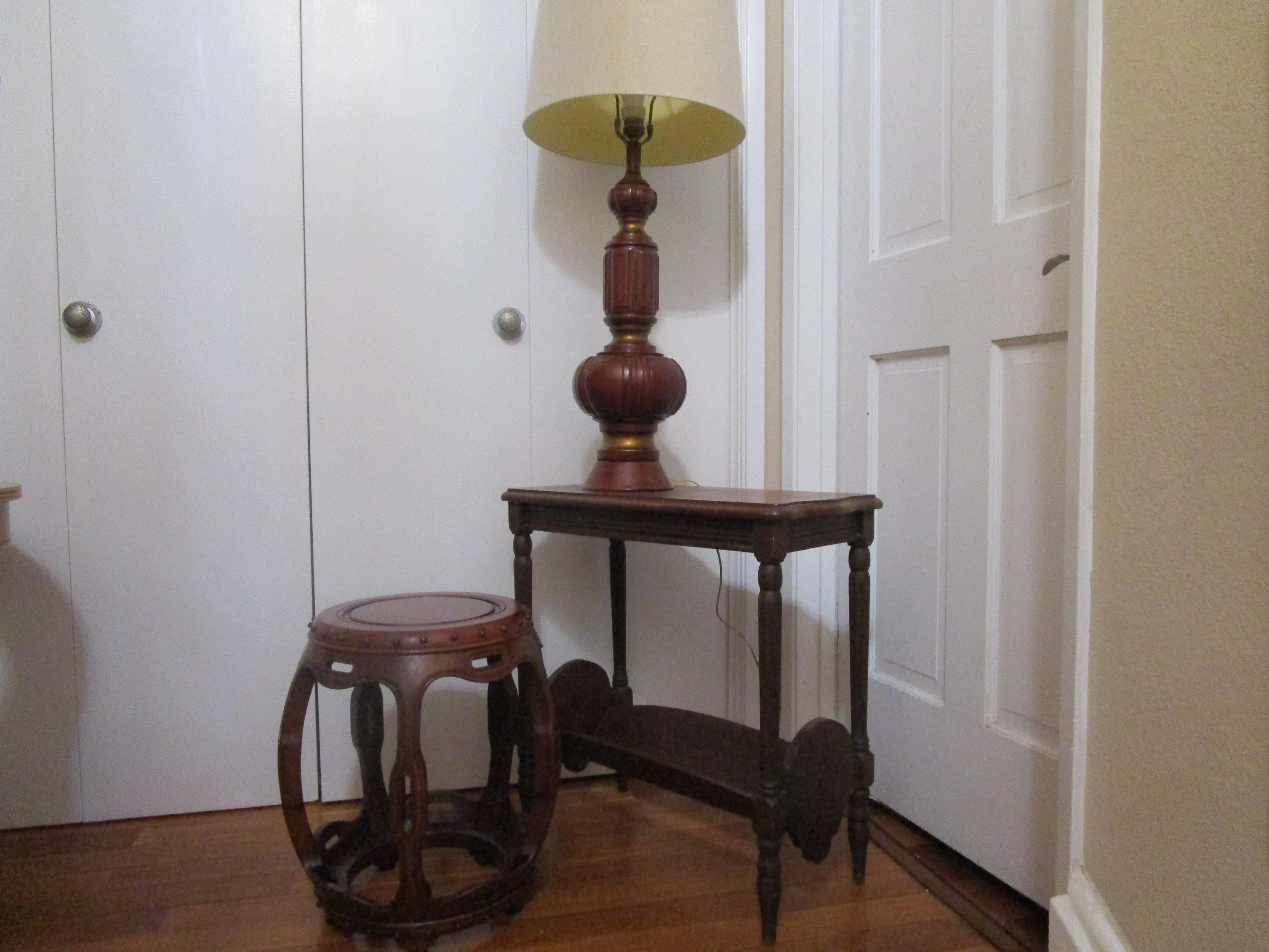 20th Century Rosewood Chinese Barrel Shaped Garden Stool with Rich Patina
