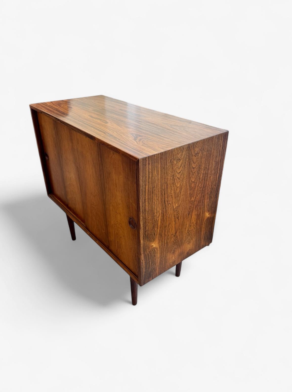 Mid-Century Modern Rosewood Cocktail Cabinet, Kai Kristiansen, Denmark 1960's For Sale