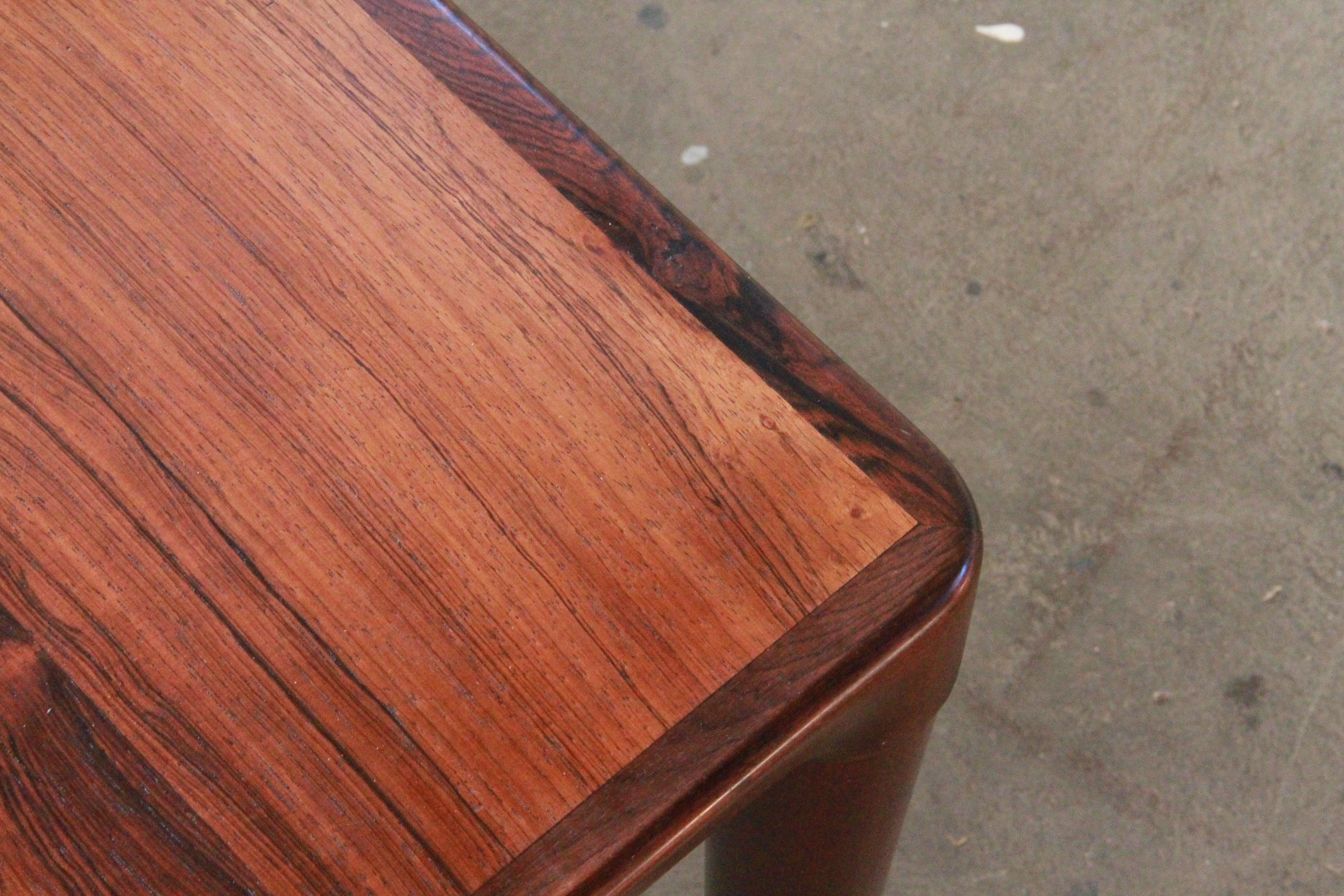 Table basse en bois de rose, A.C. B.C. Møbler Vejle 1960s en vente 4