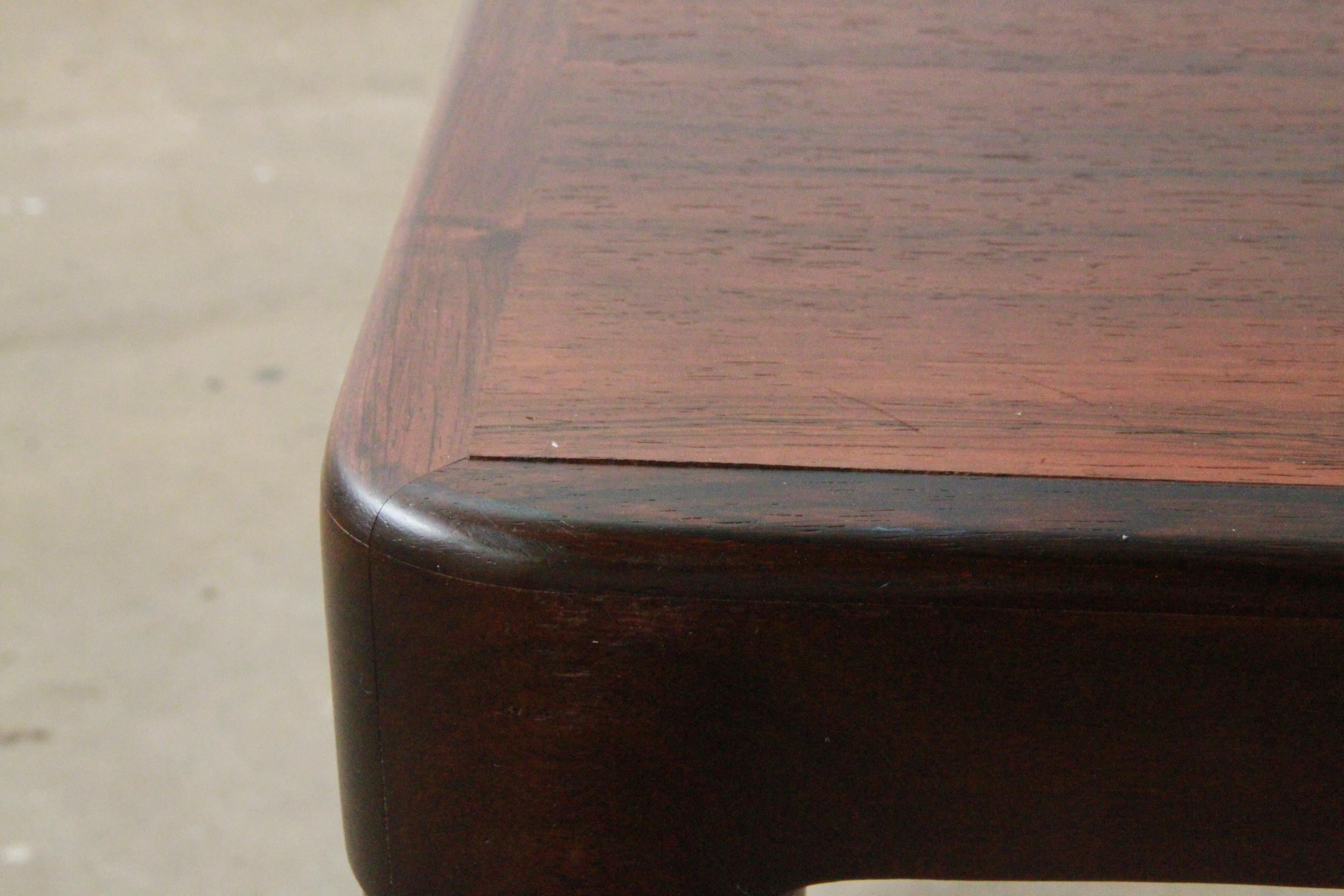 Table basse en bois de rose, A.C. B.C. Møbler Vejle 1960s en vente 7