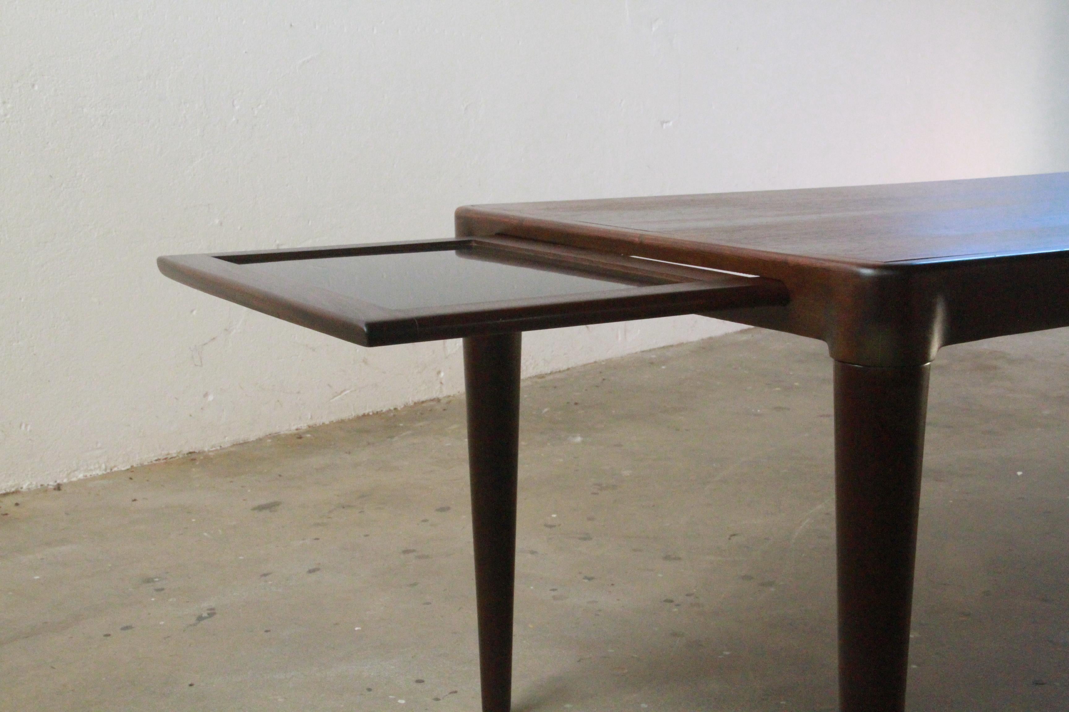 Danois Table basse en bois de rose, A.C. B.C. Møbler Vejle 1960s en vente