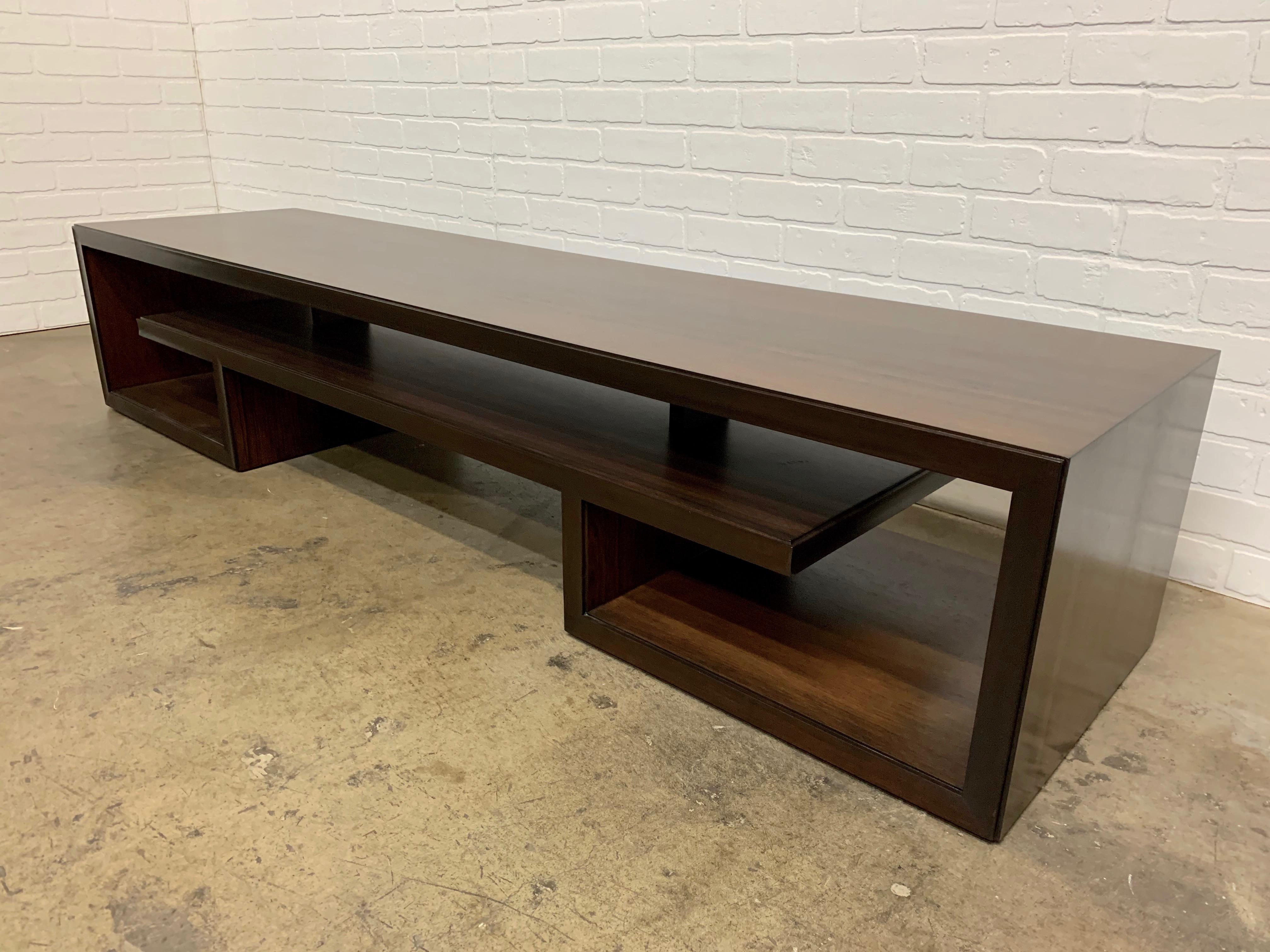 Rosewood Coffee Table or Bench by Paul Frankl 5