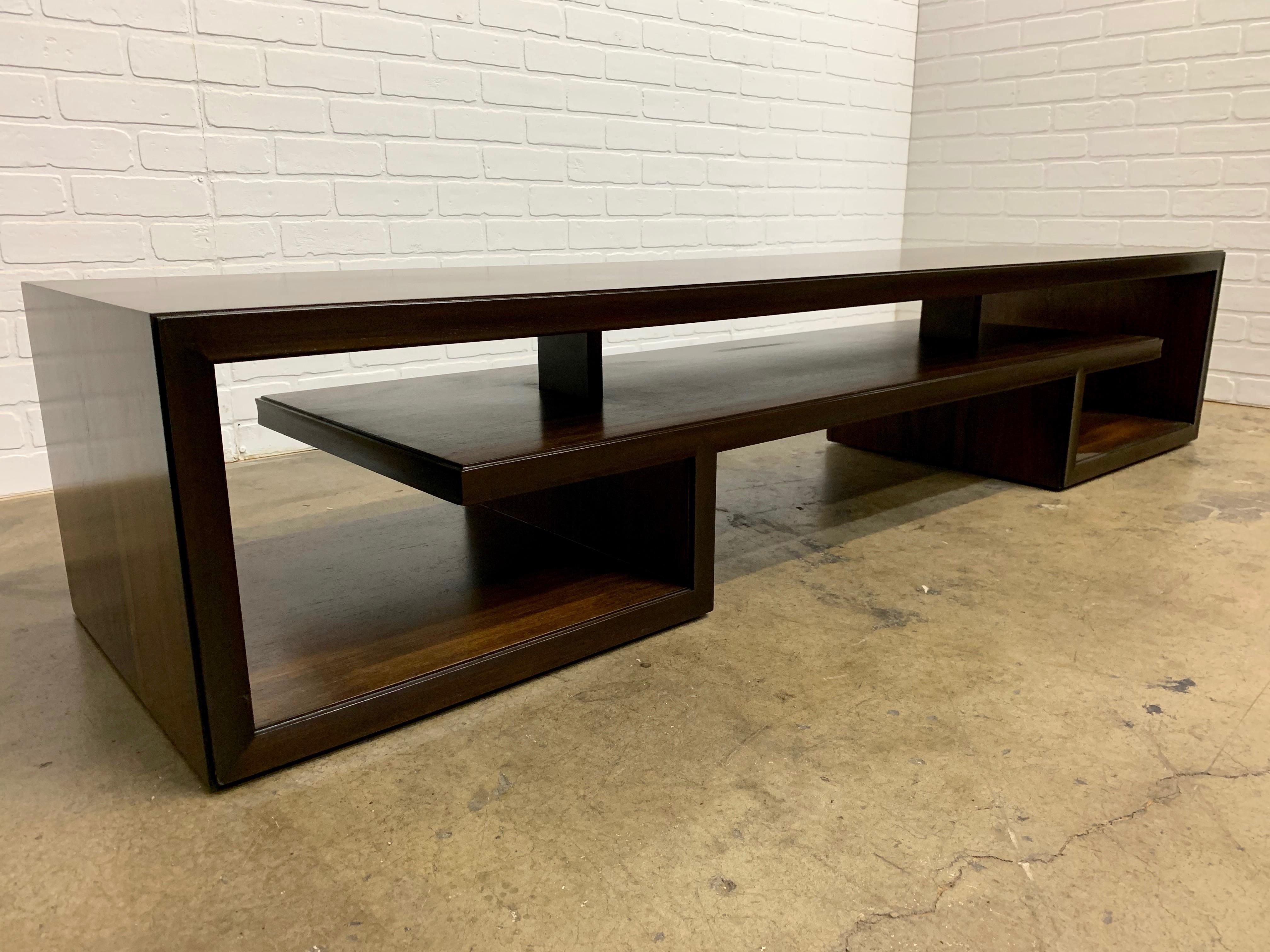 Rosewood Coffee Table or Bench by Paul Frankl 2