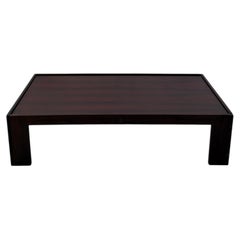 Rosewood coffee table by Afra and Tobia Scarpa for Cassina (Italy, 1960s)