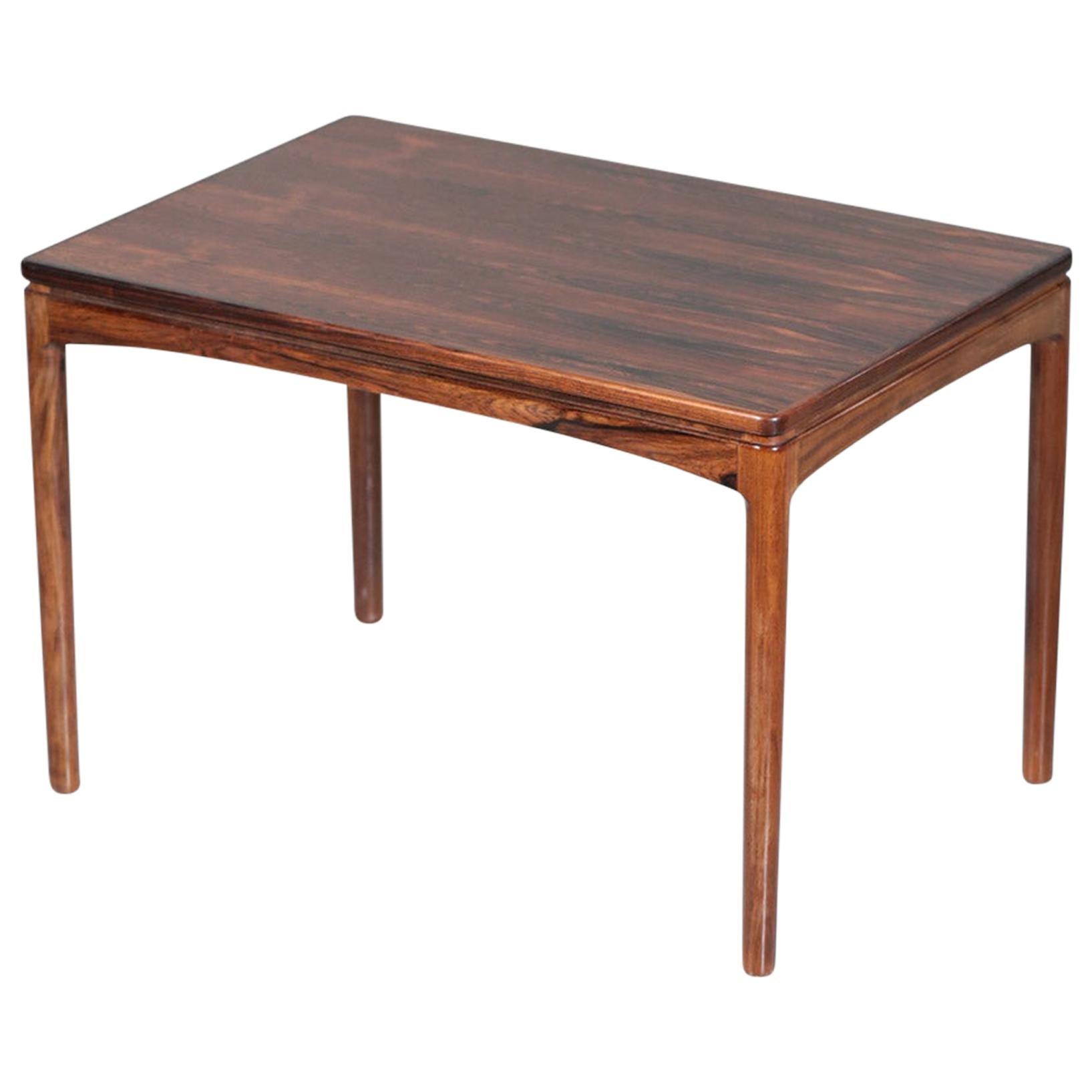 Rosewood Coffee Table by Edmund Jorgensen 1960s Scandinavian Design