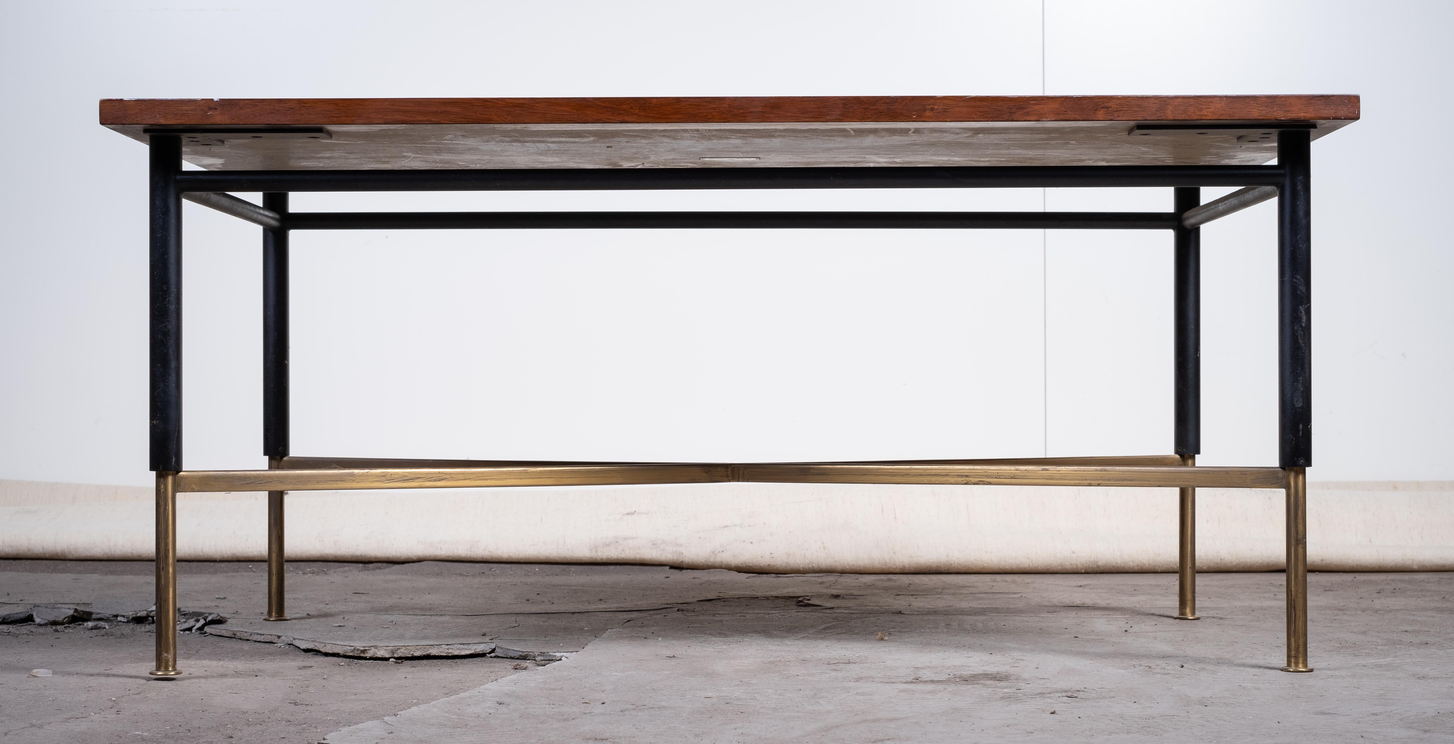 Rosewood Coffee Table by Ernst Kühn, Denmark, 1950s In Good Condition For Sale In Nørre Aaby, DK