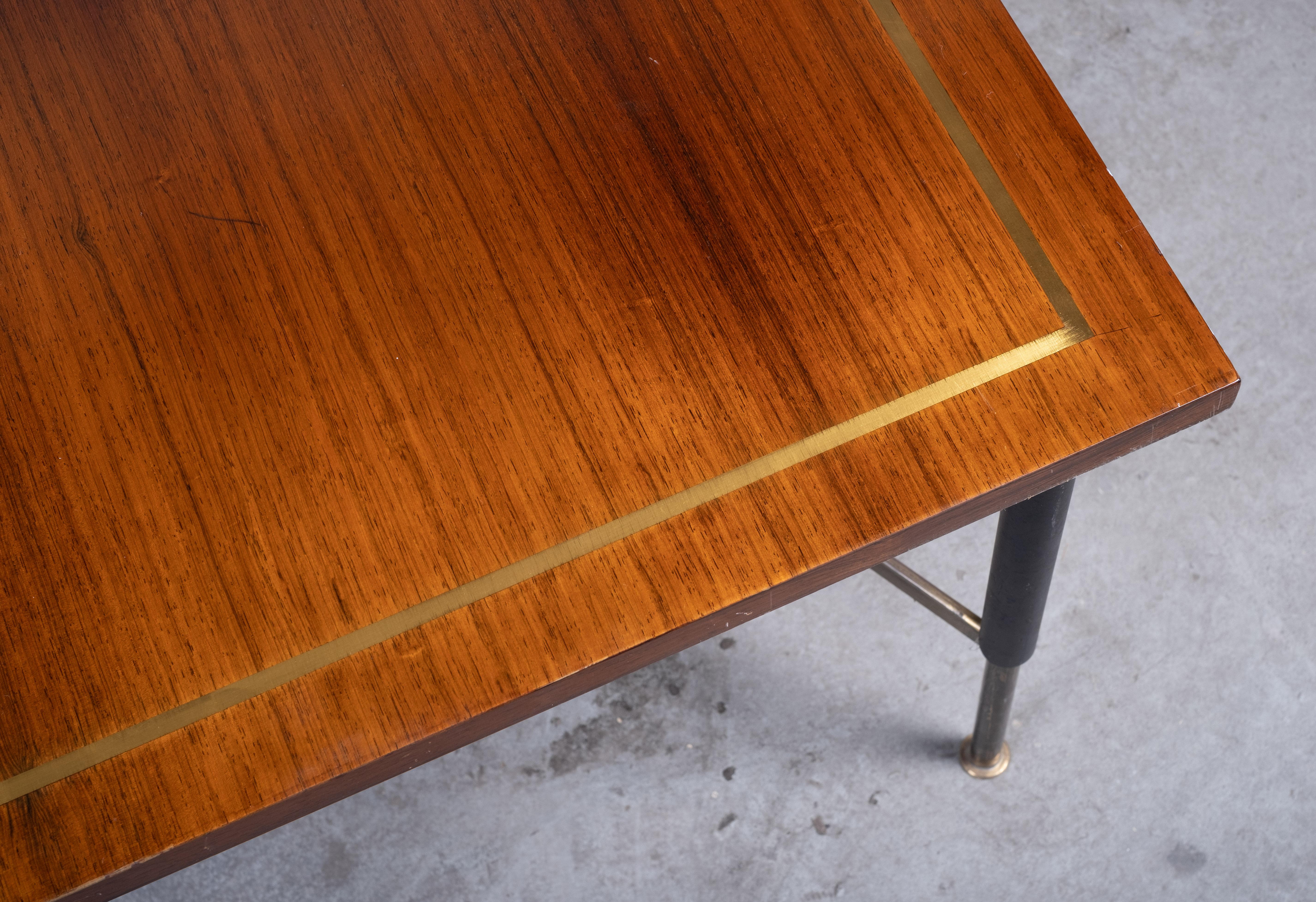 Mid-20th Century Rosewood Coffee Table by Ernst Kühn, Denmark, 1950s For Sale