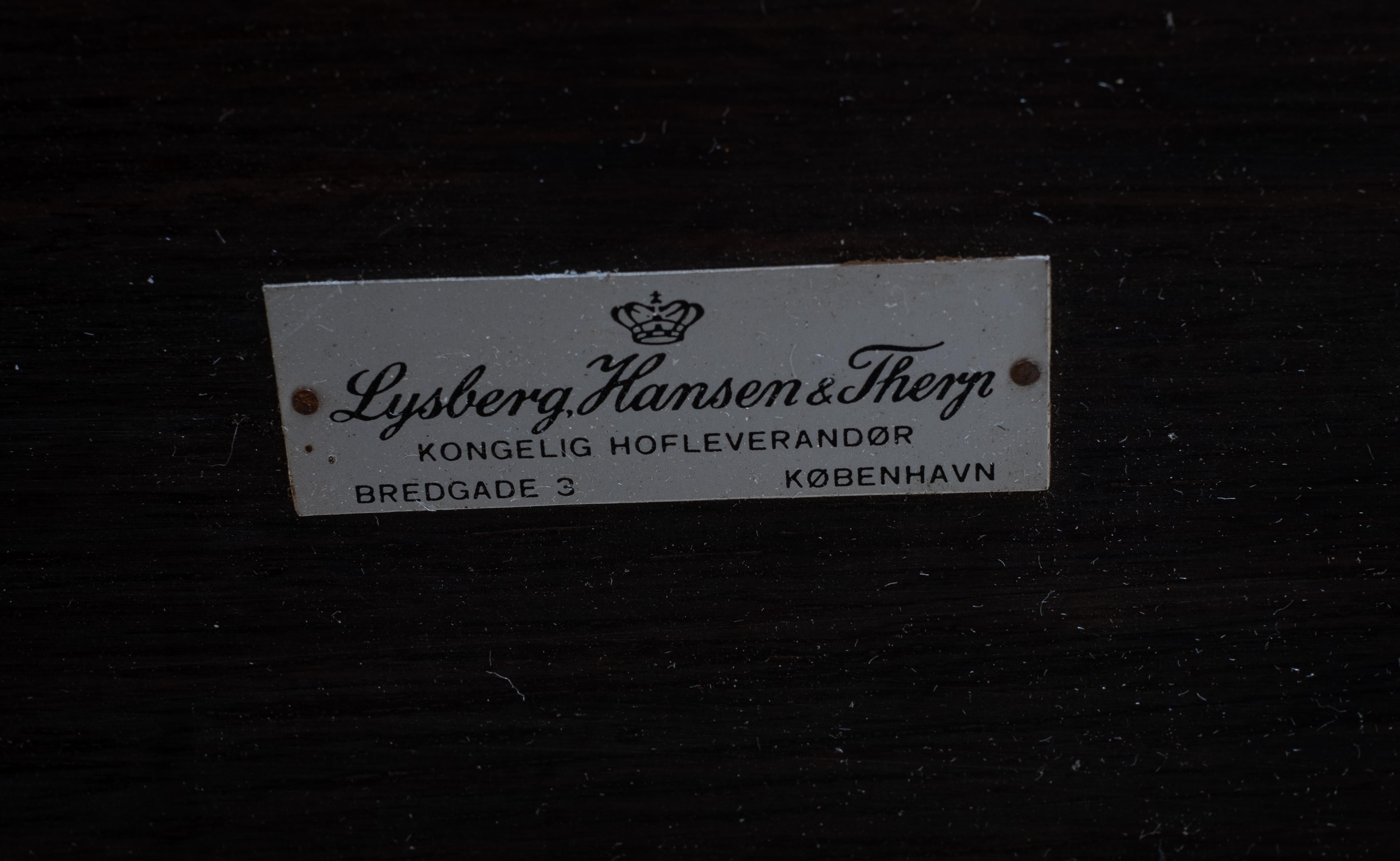 Rosewood Coffee Table by Ernst Kühn, Denmark, 1950s For Sale 1