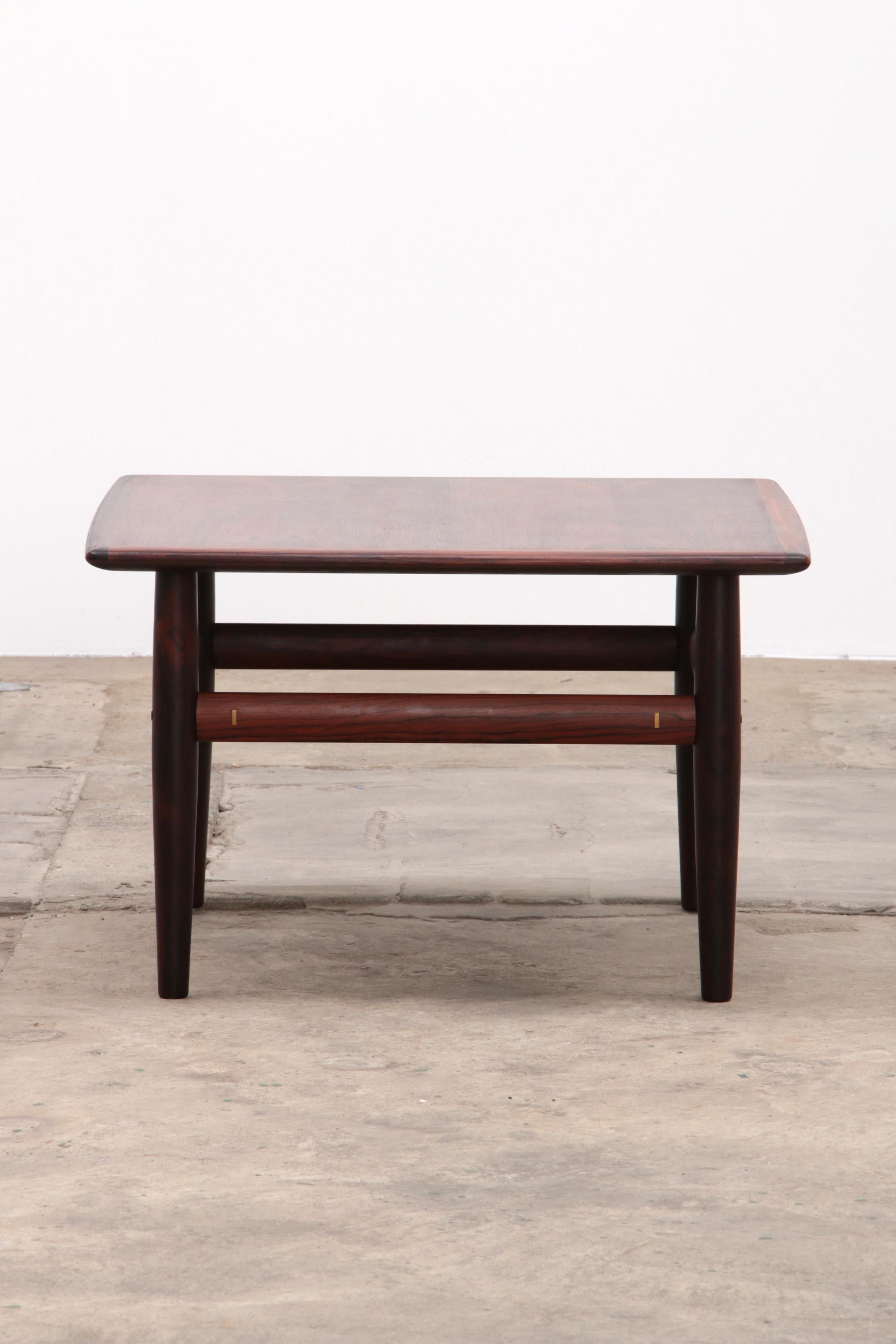 Mid-Century Modern Rosewood Coffee Table by Grete Jalk for Glostrup, 1968 Denmark. For Sale