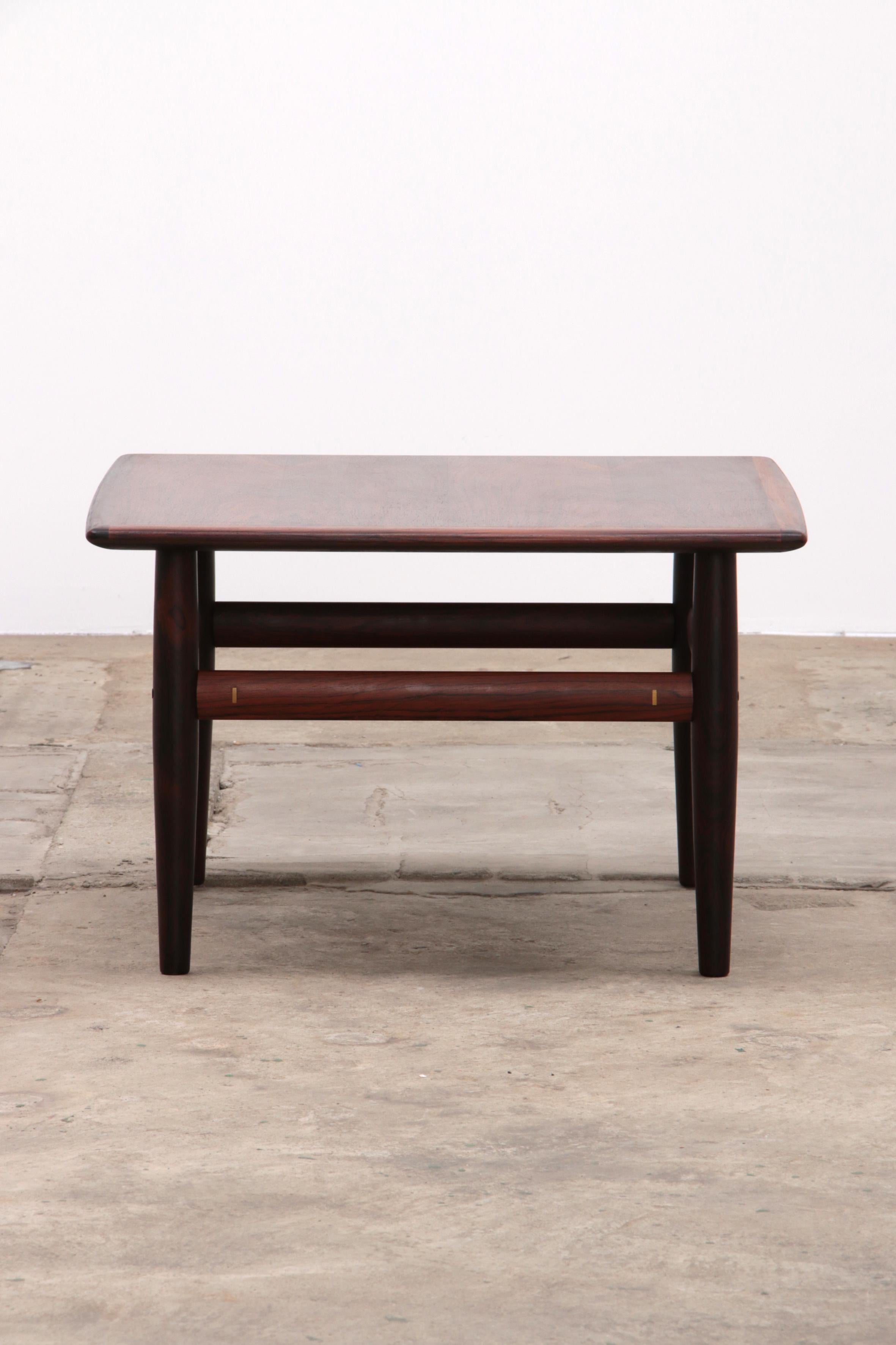 Danish Rosewood Coffee Table by Grete Jalk for Glostrup, 1968 Denmark. For Sale