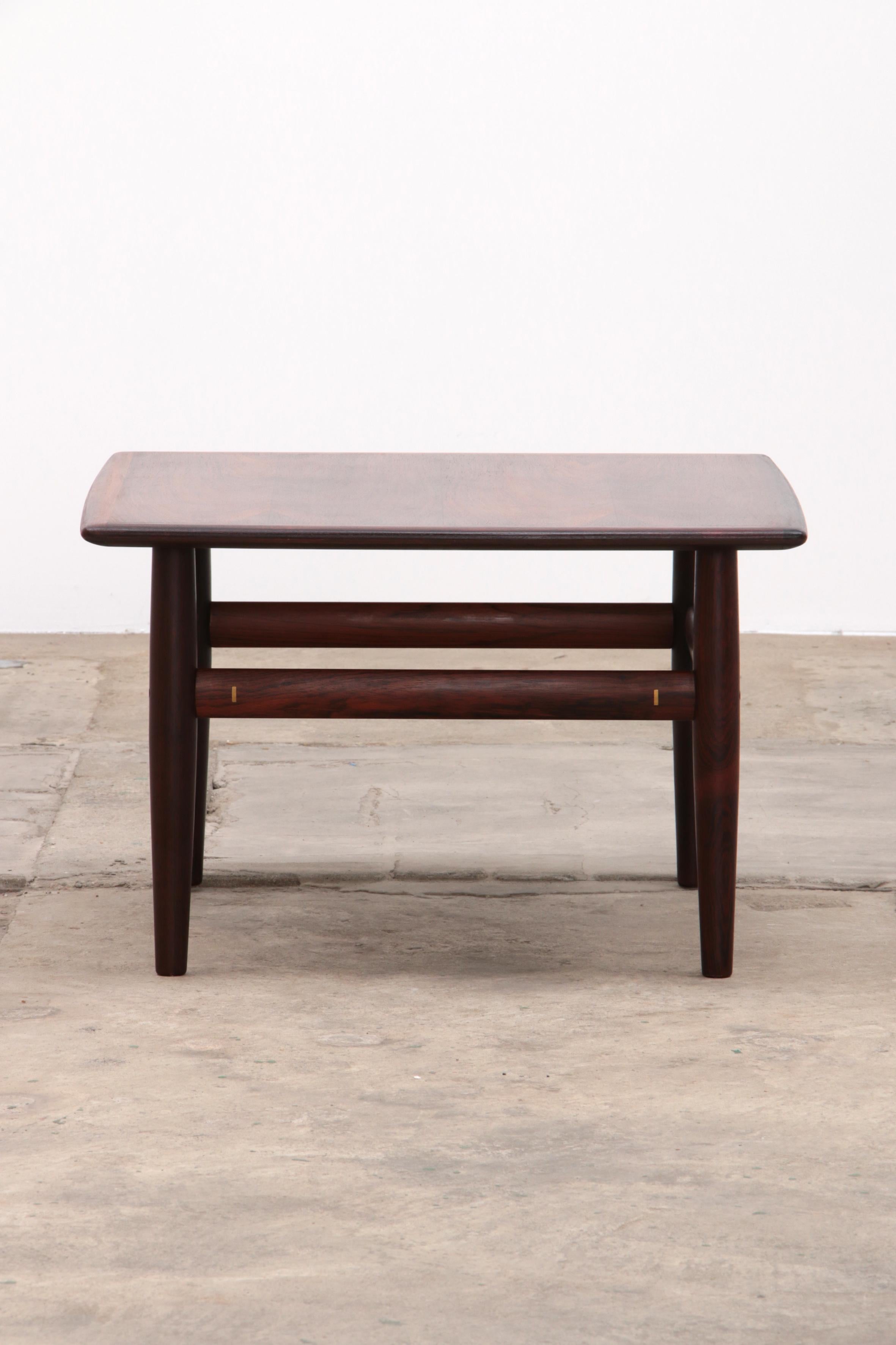 Mid-20th Century Rosewood Coffee Table by Grete Jalk for Glostrup, 1968 Denmark. For Sale