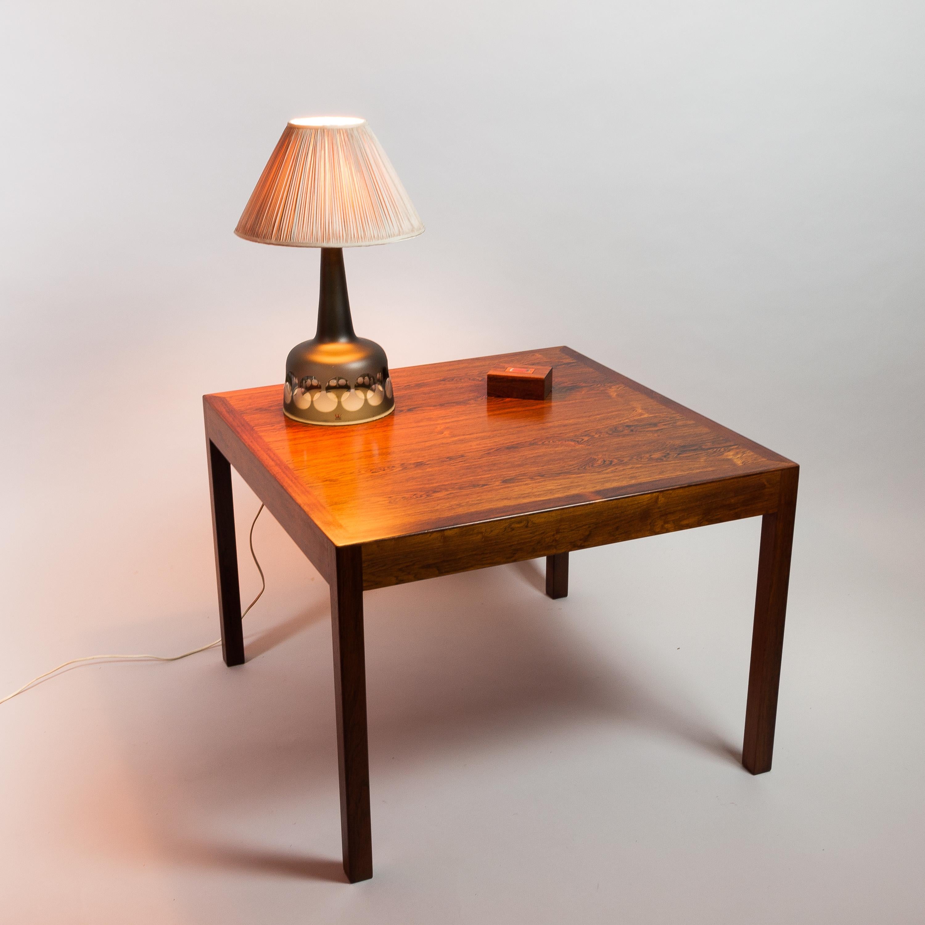 Mid-Century Modern Rosewood Coffee Table by Hans J. Wegner for Andreas Tuck, 1960s