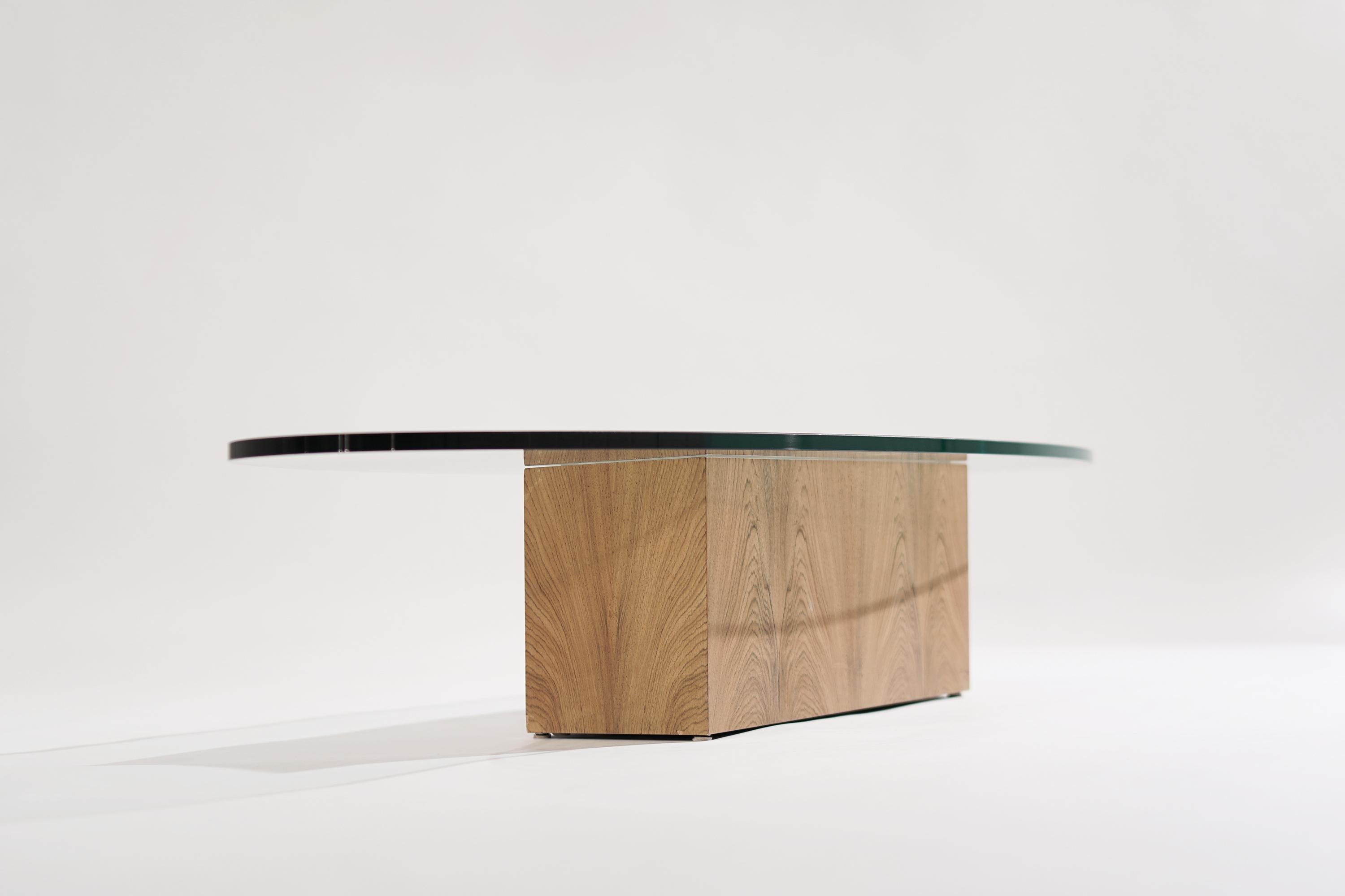 Mid-Century Modern Rosewood Coffee Table by Harvey Probber, 1950s