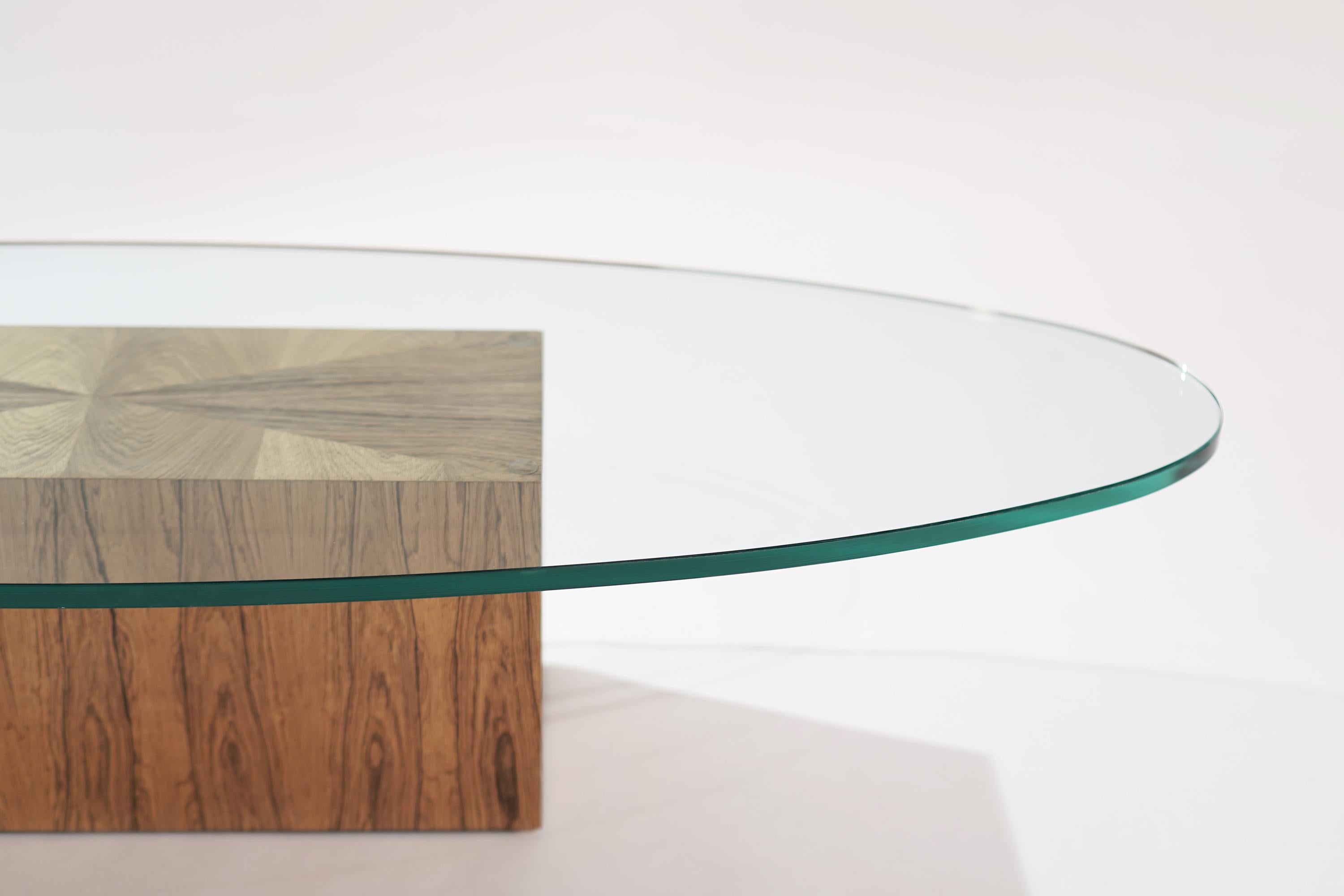 20th Century Rosewood Coffee Table by Harvey Probber, 1950s
