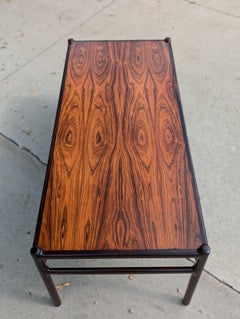 Mesa baja de palisandro de Henning Korch para CFC Silkeborg