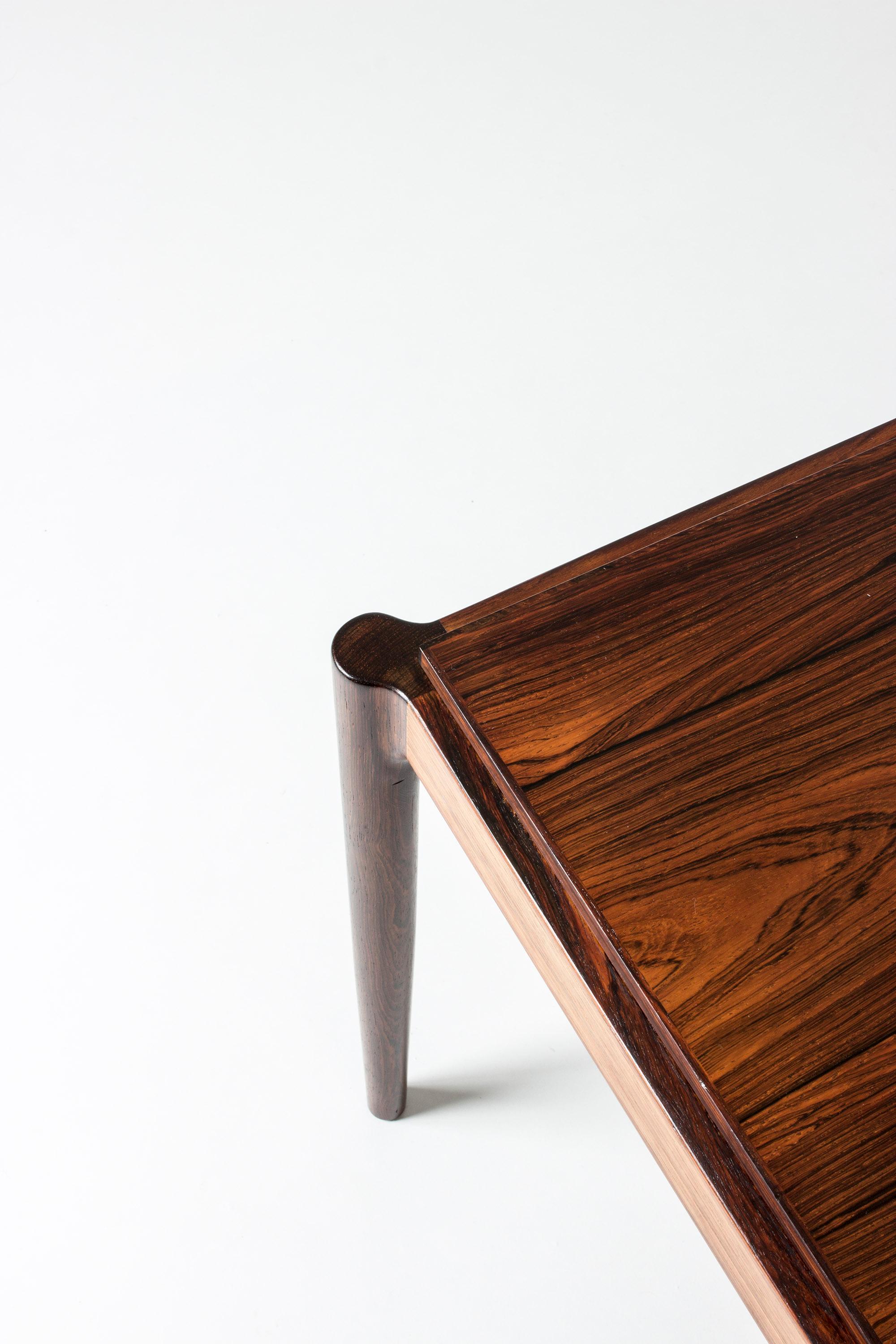 Rosewood Coffee Table by Ib Kofod-Larson for Seffle Möller, Sweden, 1960s For Sale 1