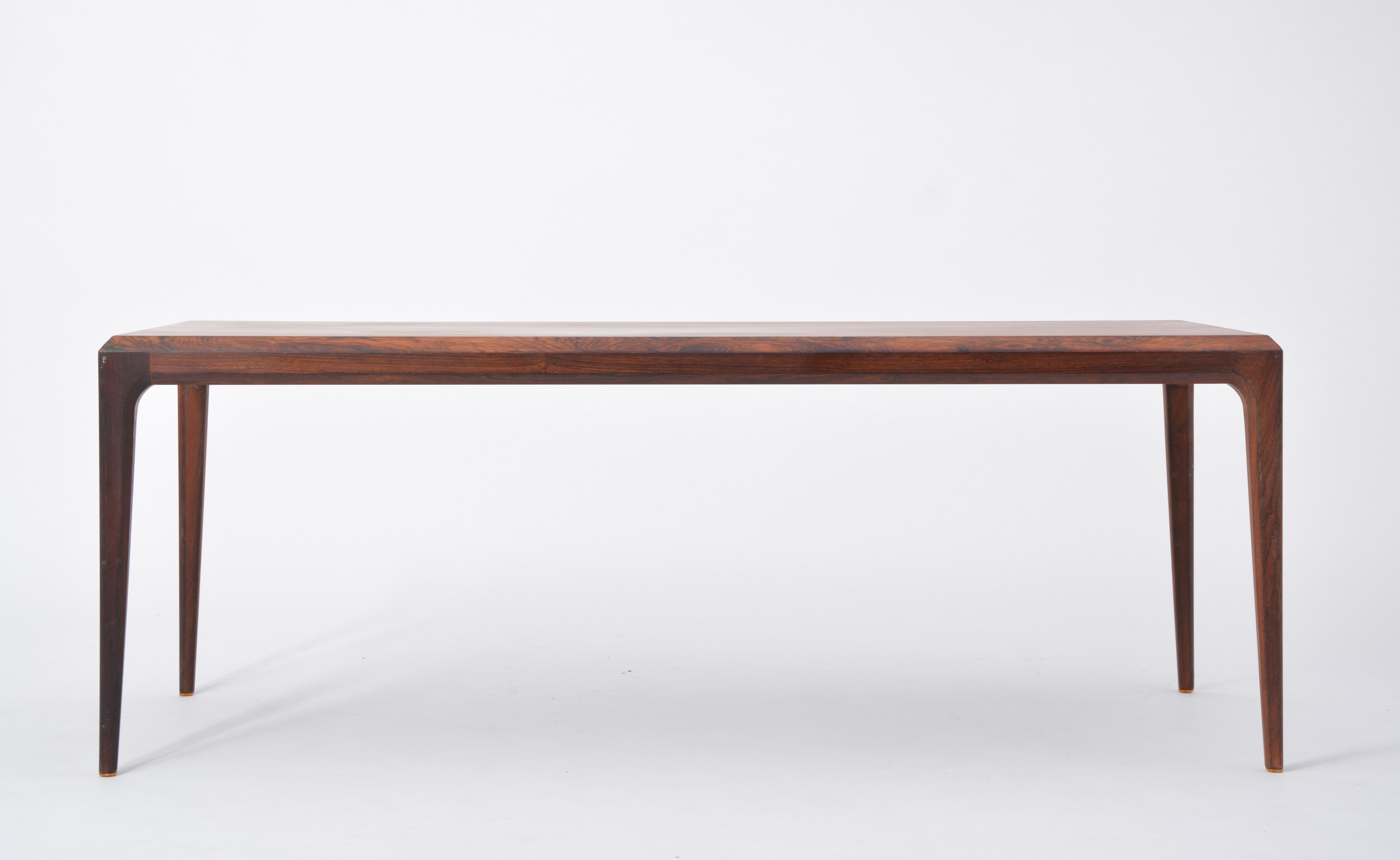 Danish Rosewood Coffee Table by Johannes Andersen, 1960s