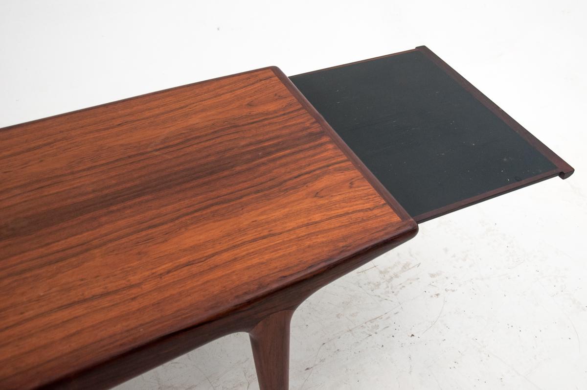 Mid-Century Modern Rosewood Coffee Table by Johannes Andersen, Danish Design, 1960s