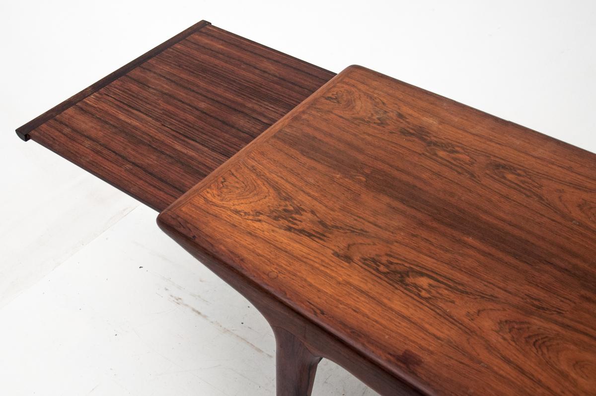 Rosewood Coffee Table by Johannes Andersen, Danish Design, 1960s In Good Condition In Chorzów, PL