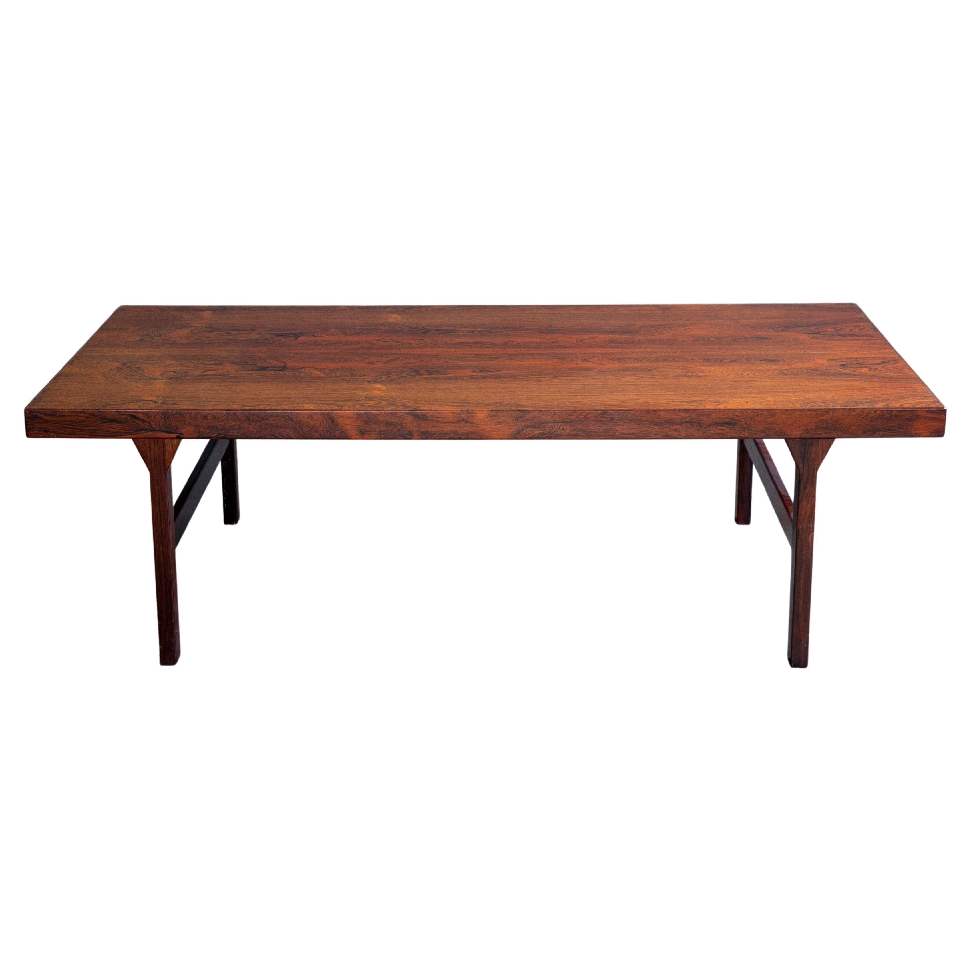 Rosewood Coffee Table by Johs Andersen for CFC Silkeborg