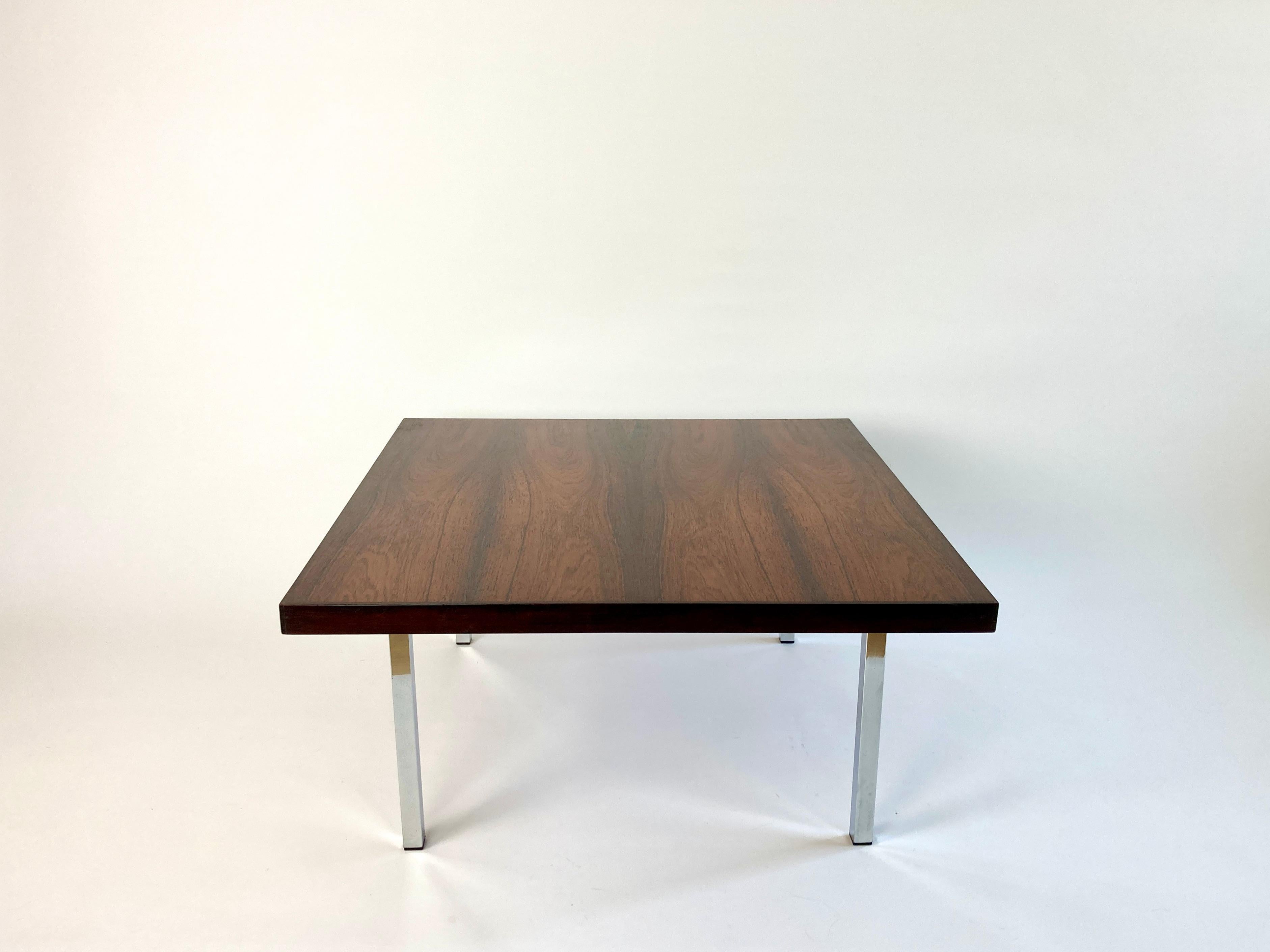 Dutch Rosewood Coffee Table by Kho Liang Ie for Artifort, Netherlands 1960s For Sale