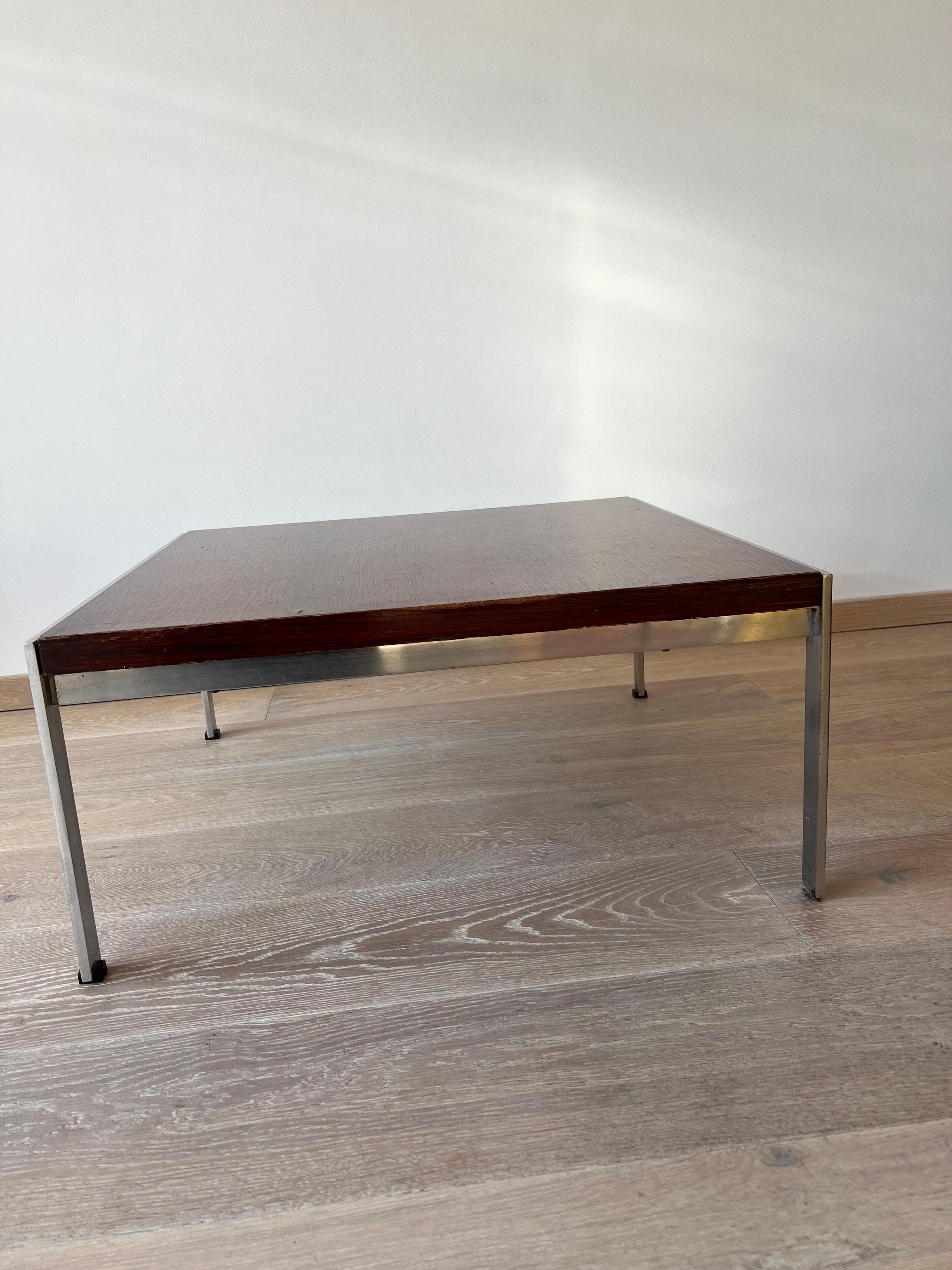 Mid-Century Modern Rosewood Coffee Table by Kho Liang Ie for Artifort, Netherlands, 1960s