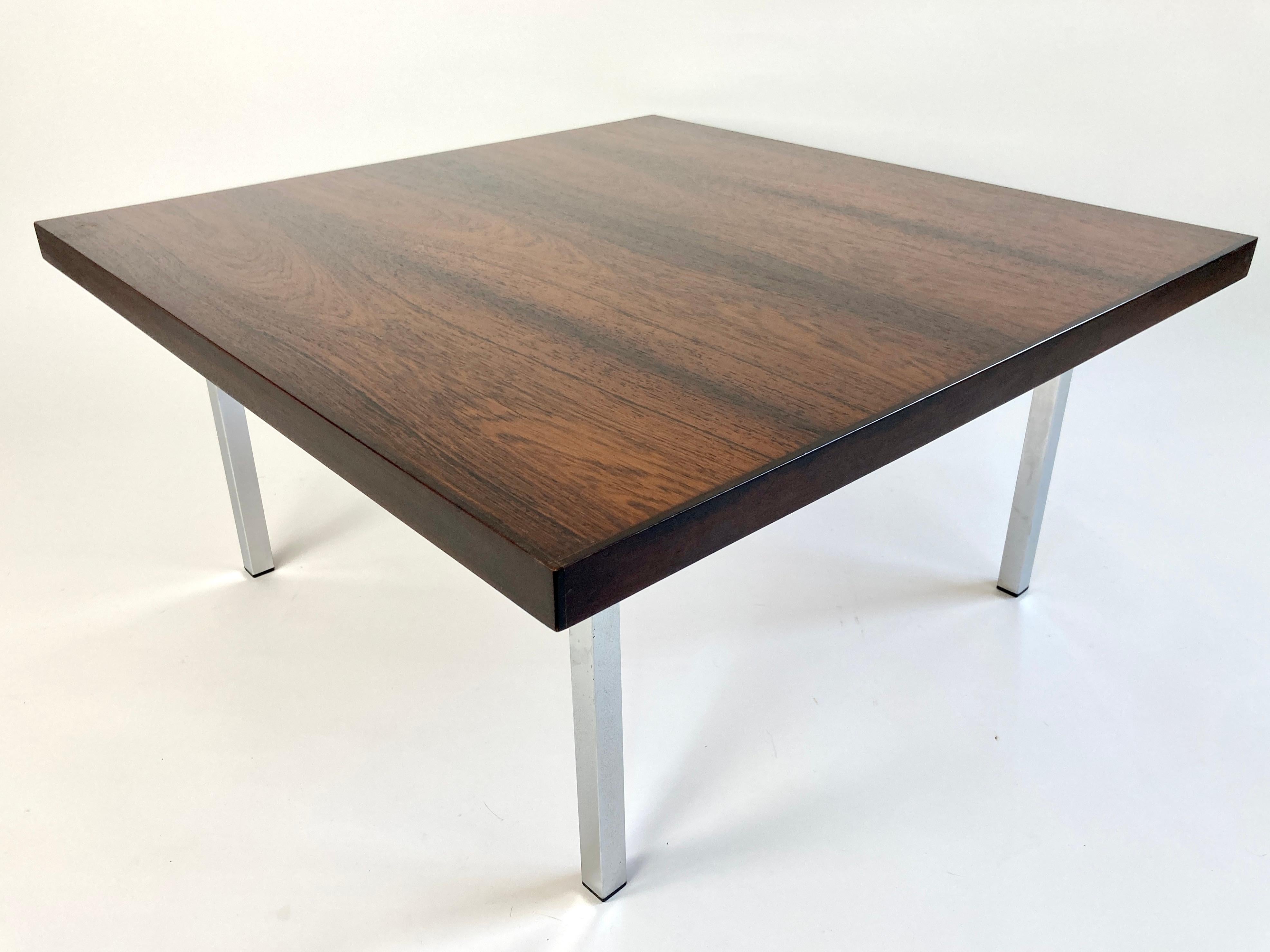 20th Century Rosewood Coffee Table by Kho Liang Ie for Artifort, Netherlands 1960s For Sale