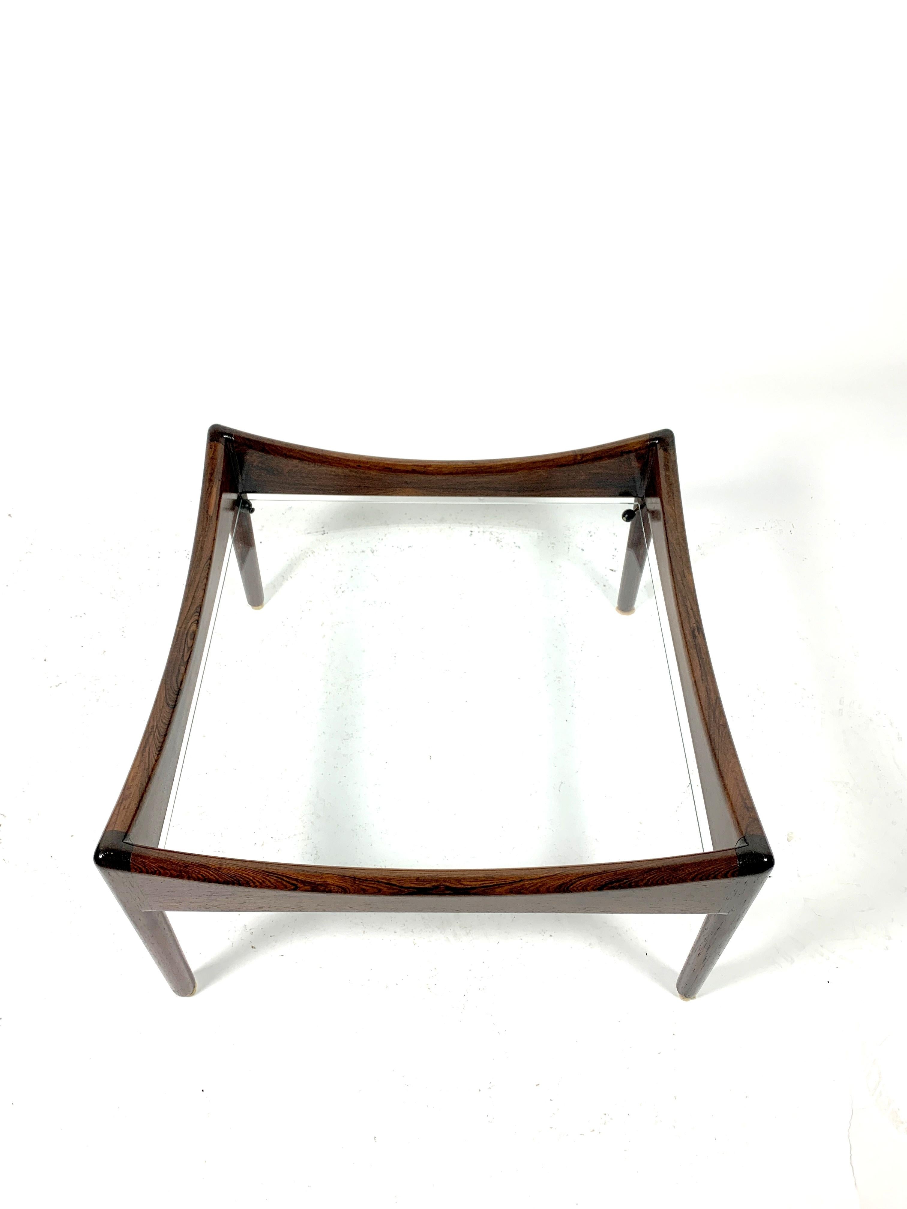 Rosewood Coffee Table by Kristian Vedel, 1960s 3
