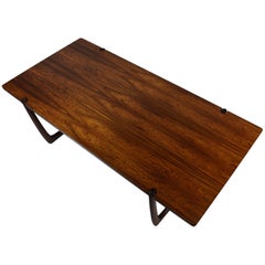 Rosewood Coffee Table by Peter Hvidt 
Orla Mølgaard-Nielsen, France 
Son