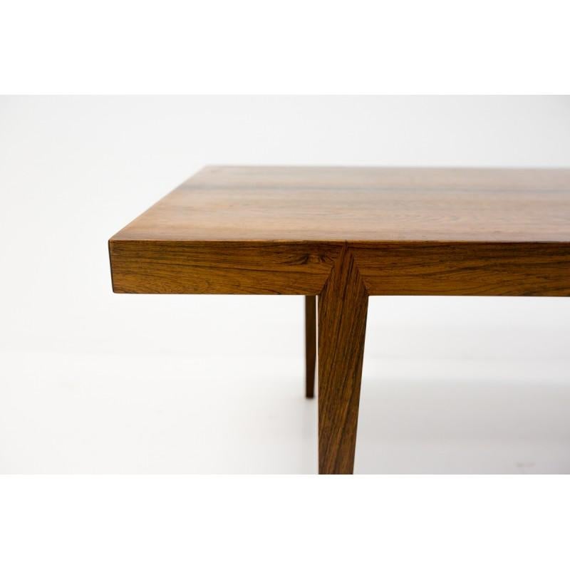 Rosewood Coffee Table by Severin Hansen, Scandinavian Modern, 1960s In Good Condition In Chorzów, PL
